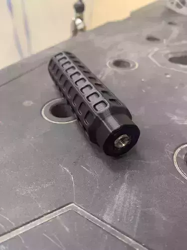 3D Printable PLA Grid-Hatched-Grip Tool Handle 