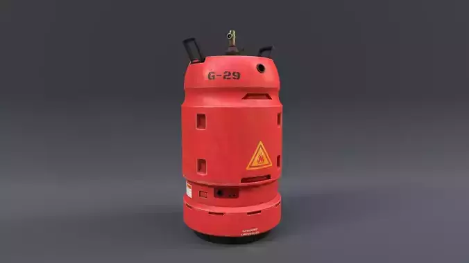 kitchen gas cylinder sci-fi 