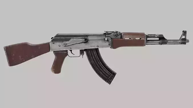 Ak 47 machine gun 