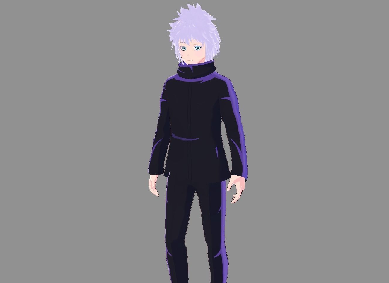 jujustsu Kaisen 3D VrChat avatar for Gaming Low-poly 3D model_7