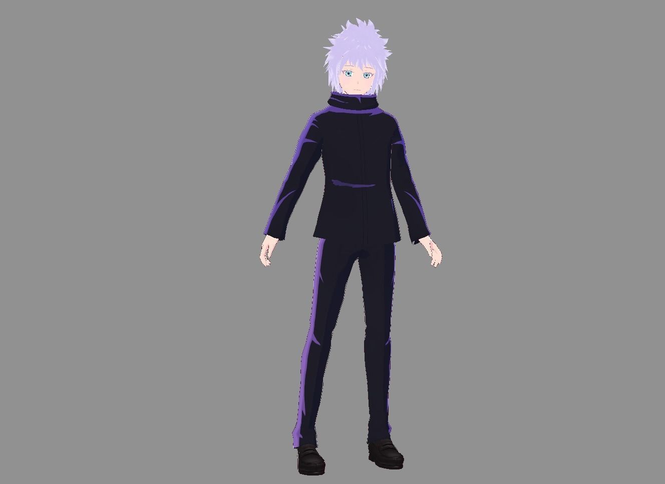 jujustsu Kaisen 3D VrChat avatar for Gaming Low-poly 3D model_8