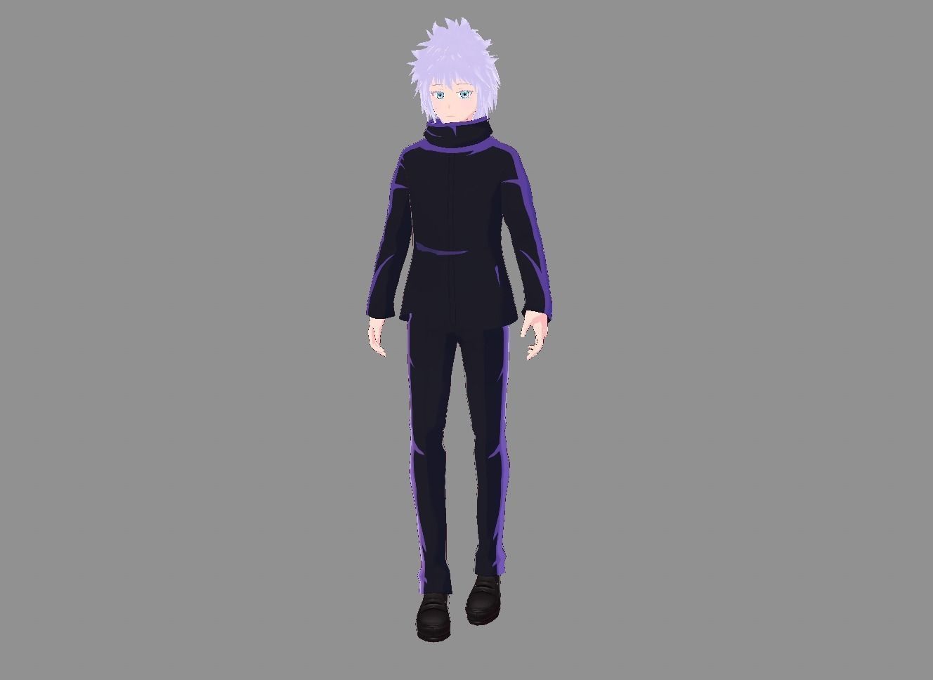 jujustsu Kaisen 3D VrChat avatar for Gaming Low-poly 3D model_13