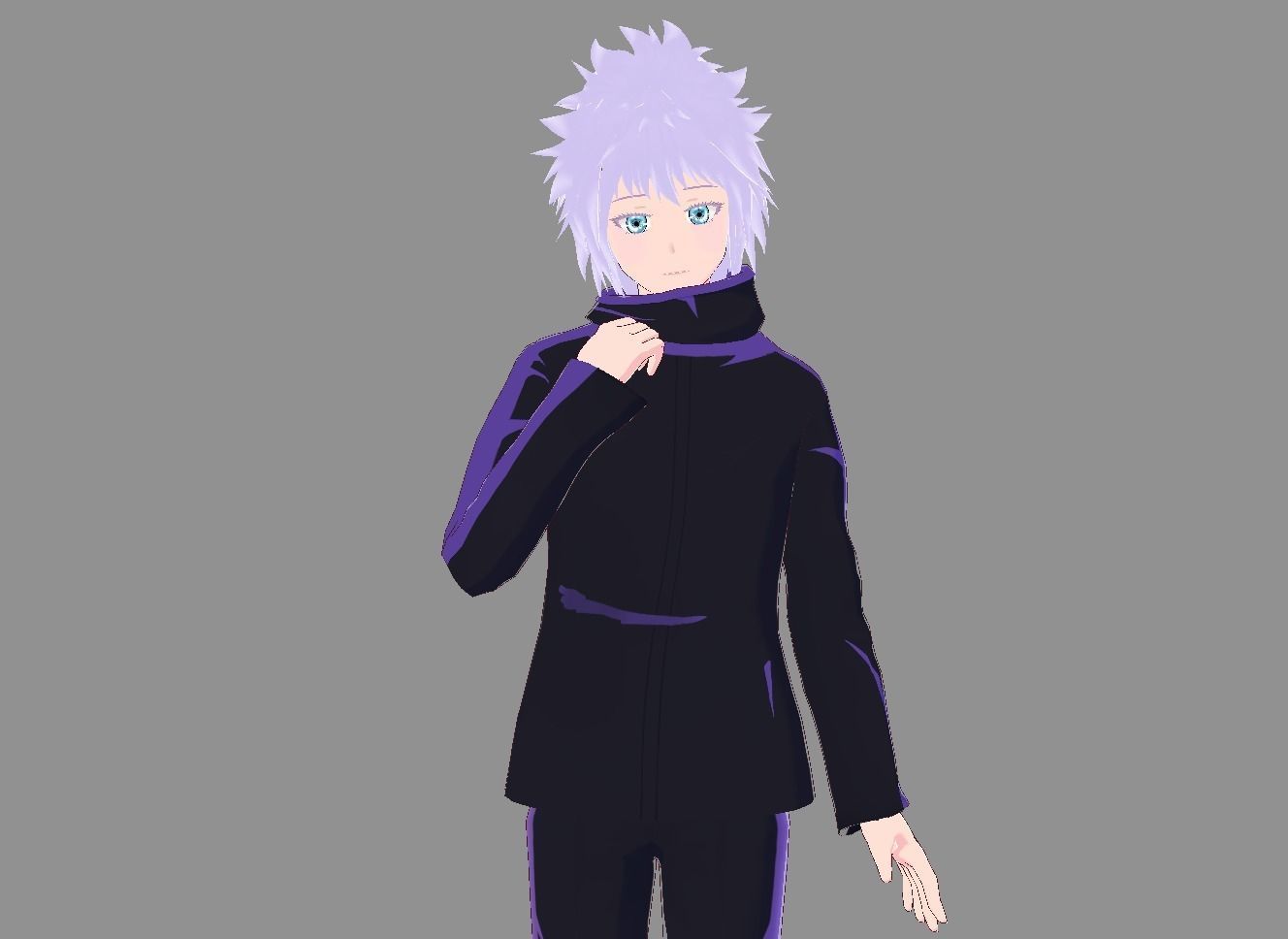 jujustsu Kaisen 3D VrChat avatar for Gaming Low-poly 3D model_11
