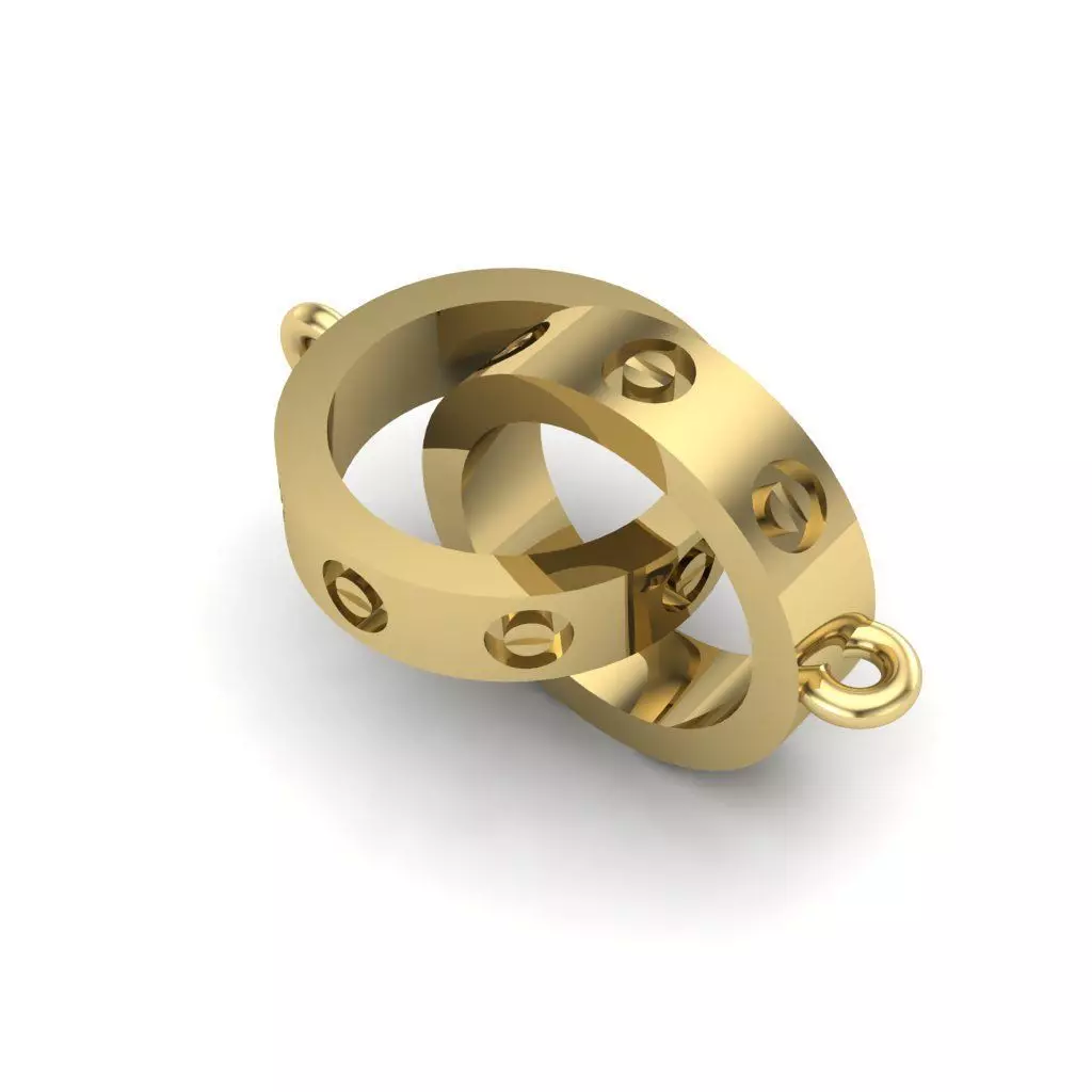 LOVE NECKLACE 3D print model_0