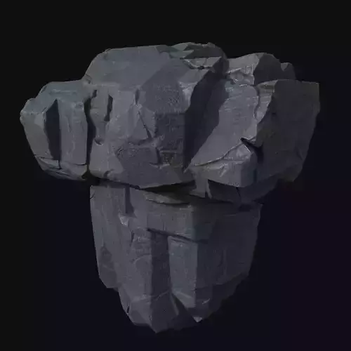 Rock low poly
