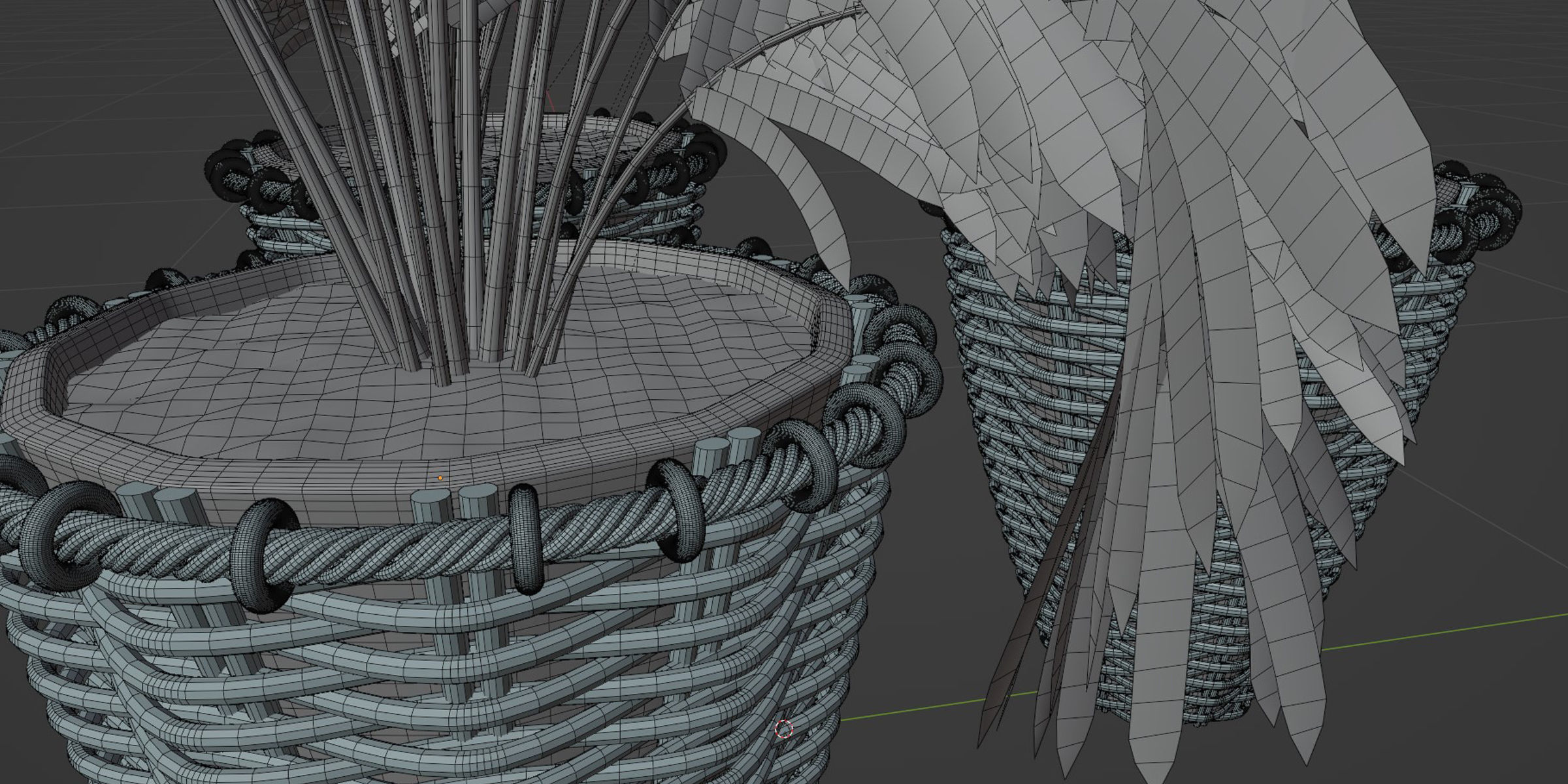 Indoor Plants Collection vol 202-Blender 3D model_1