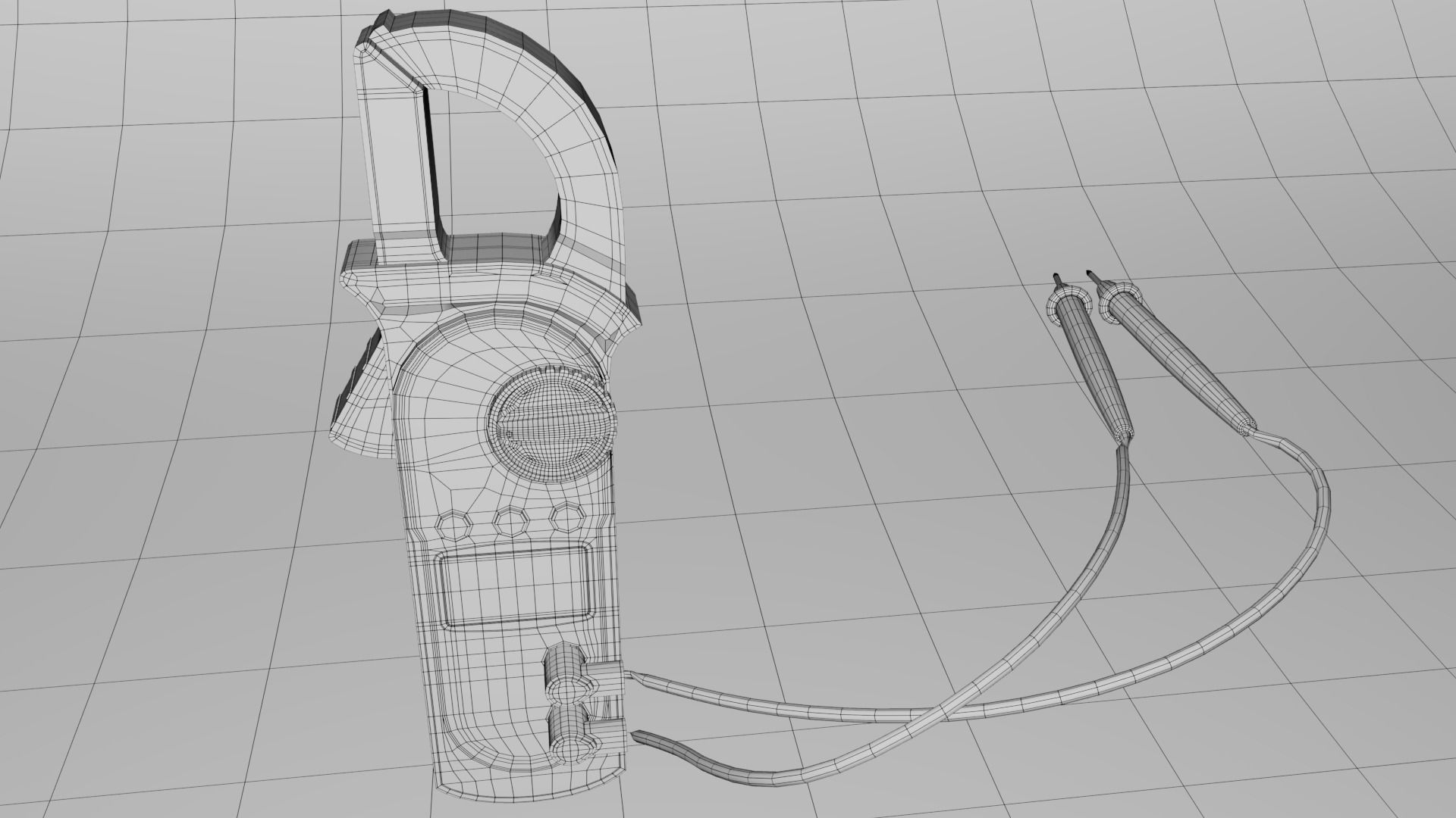 Avo meter Low-poly 3D model_2