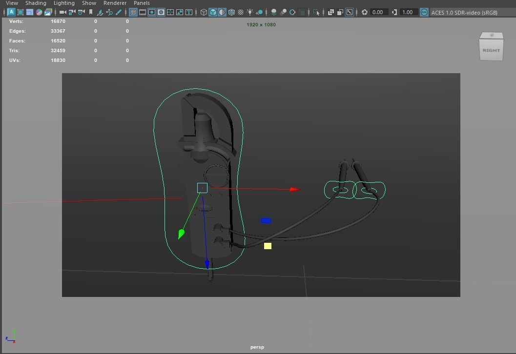 Avo meter Low-poly 3D model_1