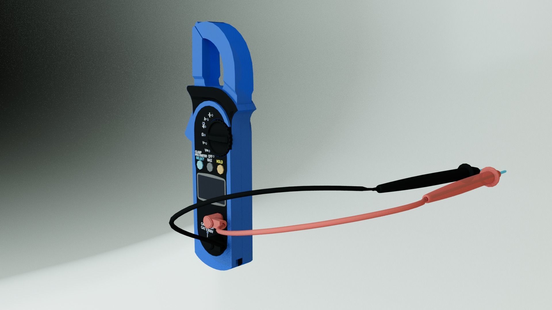Avo meter Low-poly 3D model_3