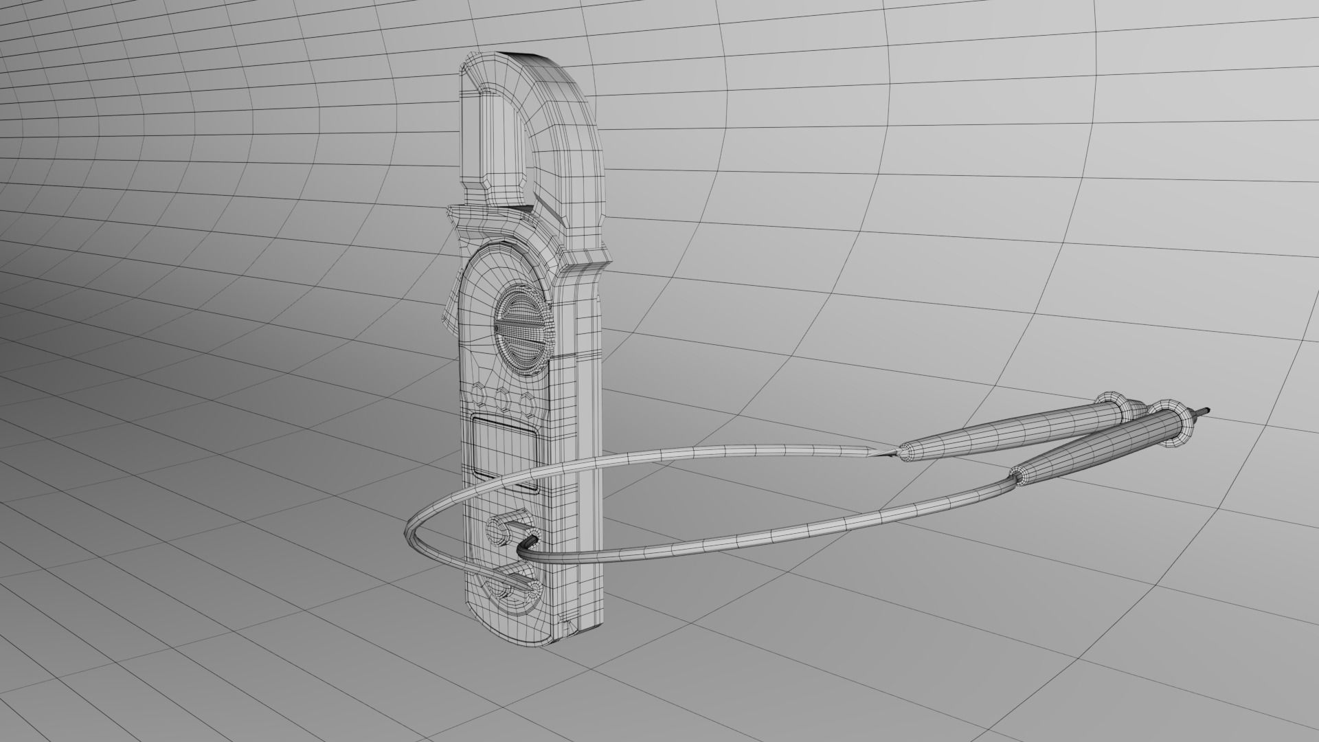 Avo meter Low-poly 3D model_4