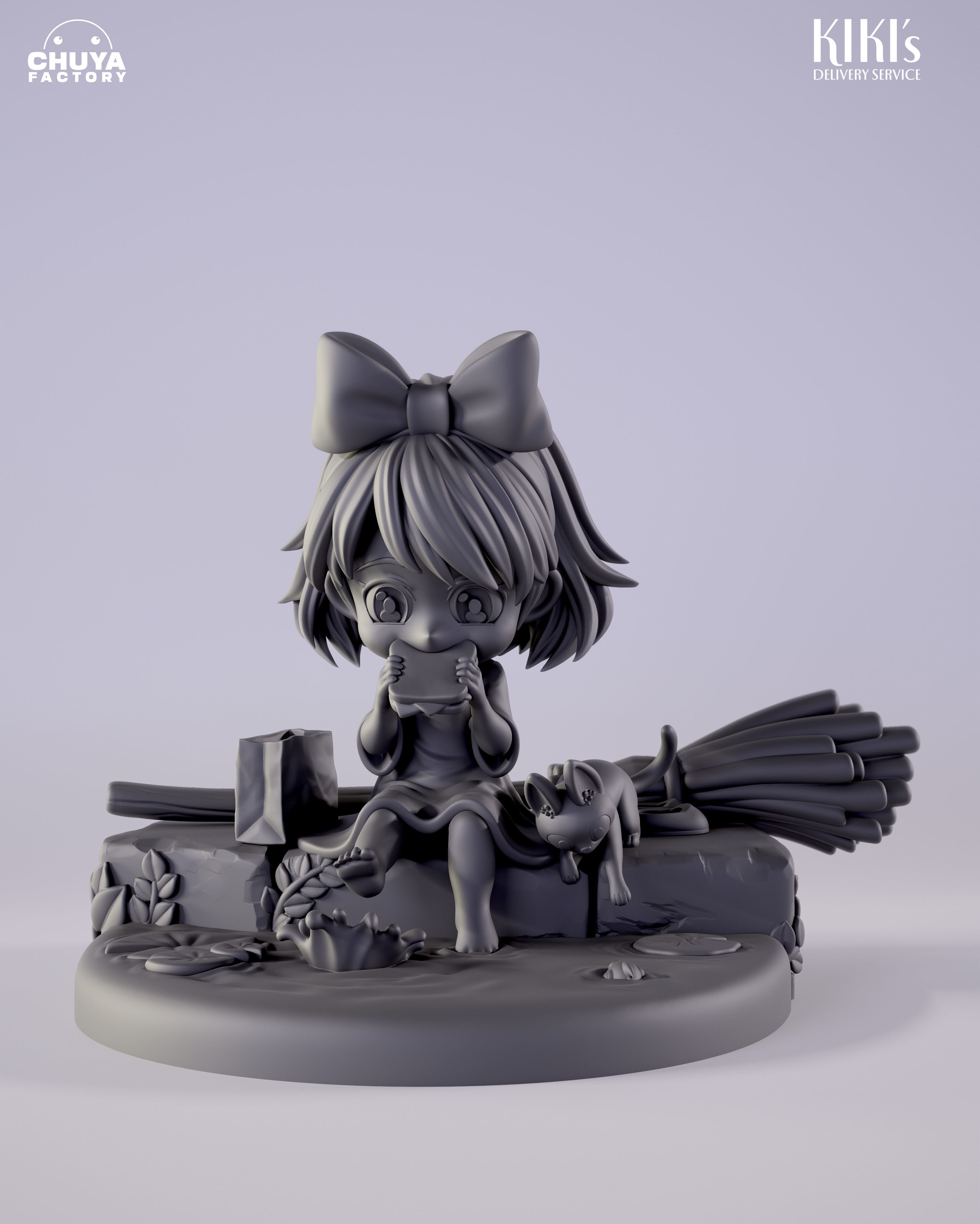 Kiki Chibi 3D print model_6