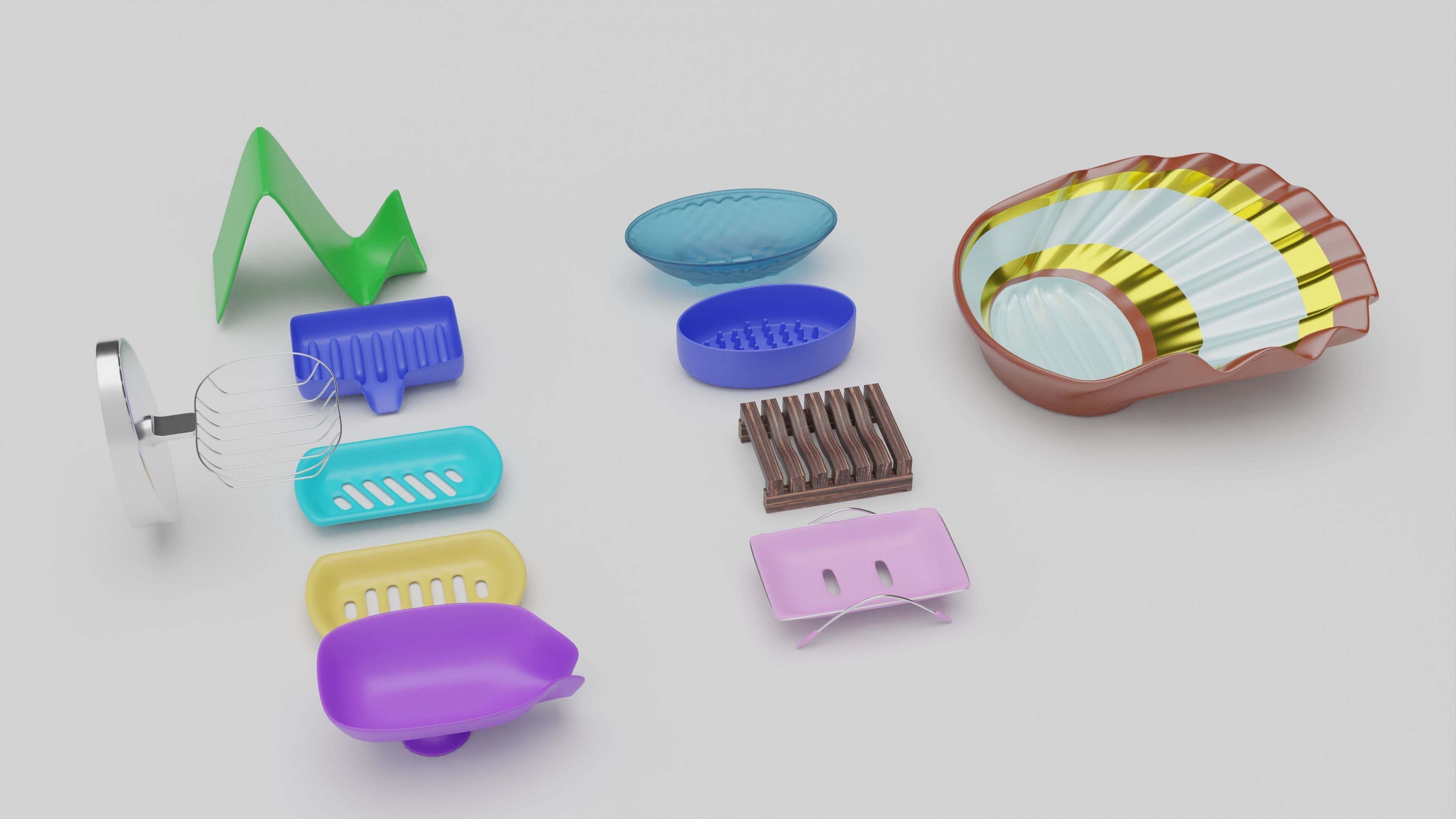 Set-Soap-boxex 3D model_3