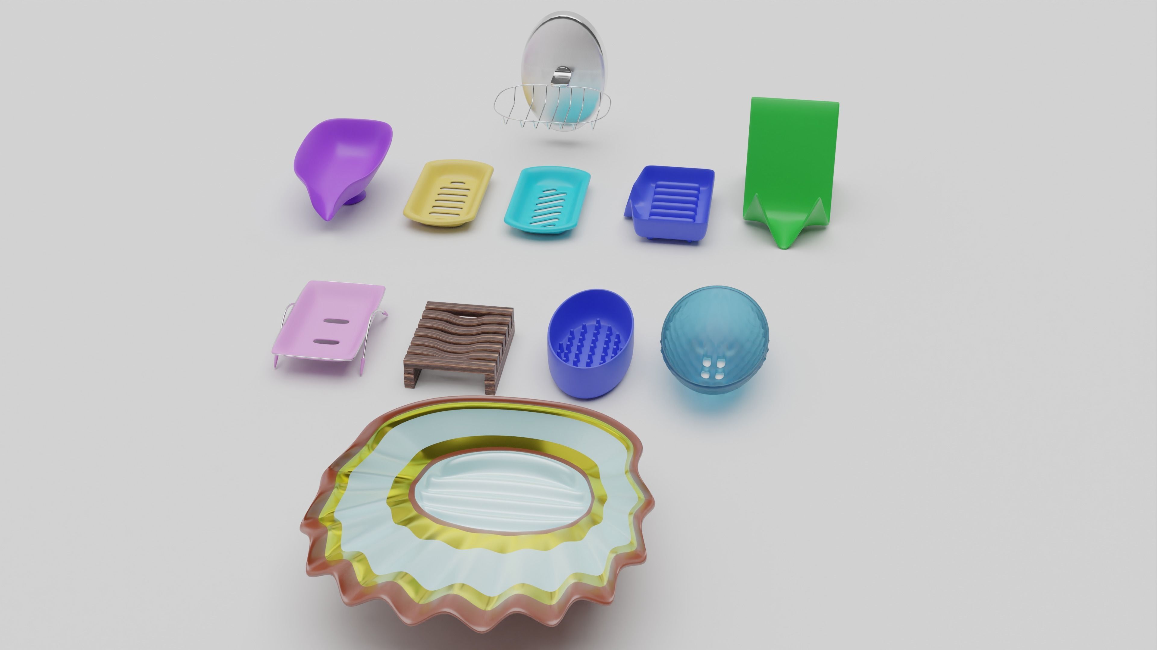 Set-Soap-boxex 3D model_1