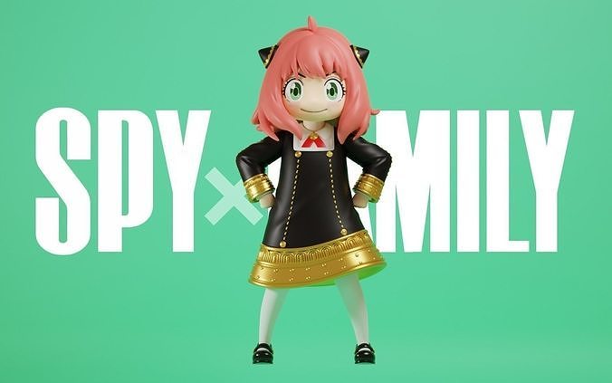 Anya Forger 3D print model - Spy x Family 3D print model