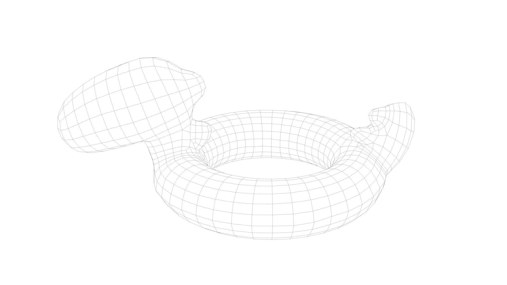 Pool Toys Low-poly 3D model_35