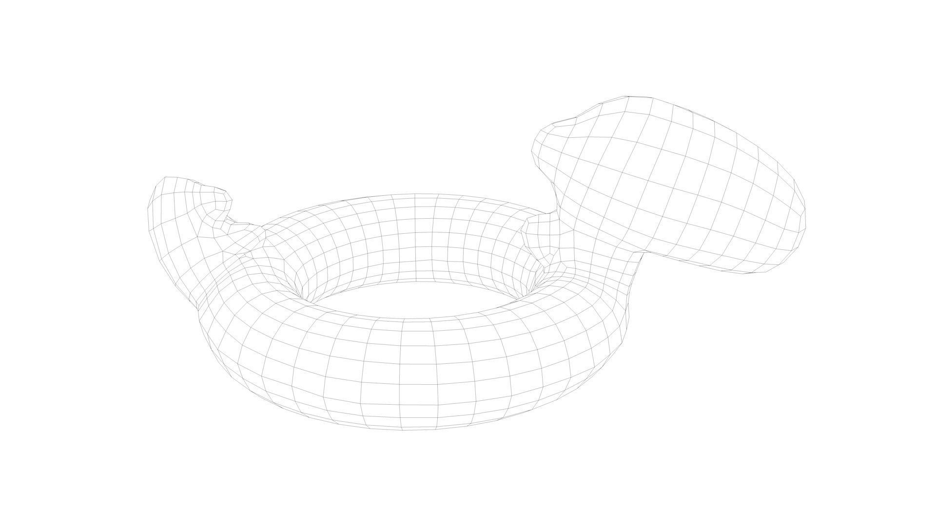 Pool Toys Low-poly 3D model_32