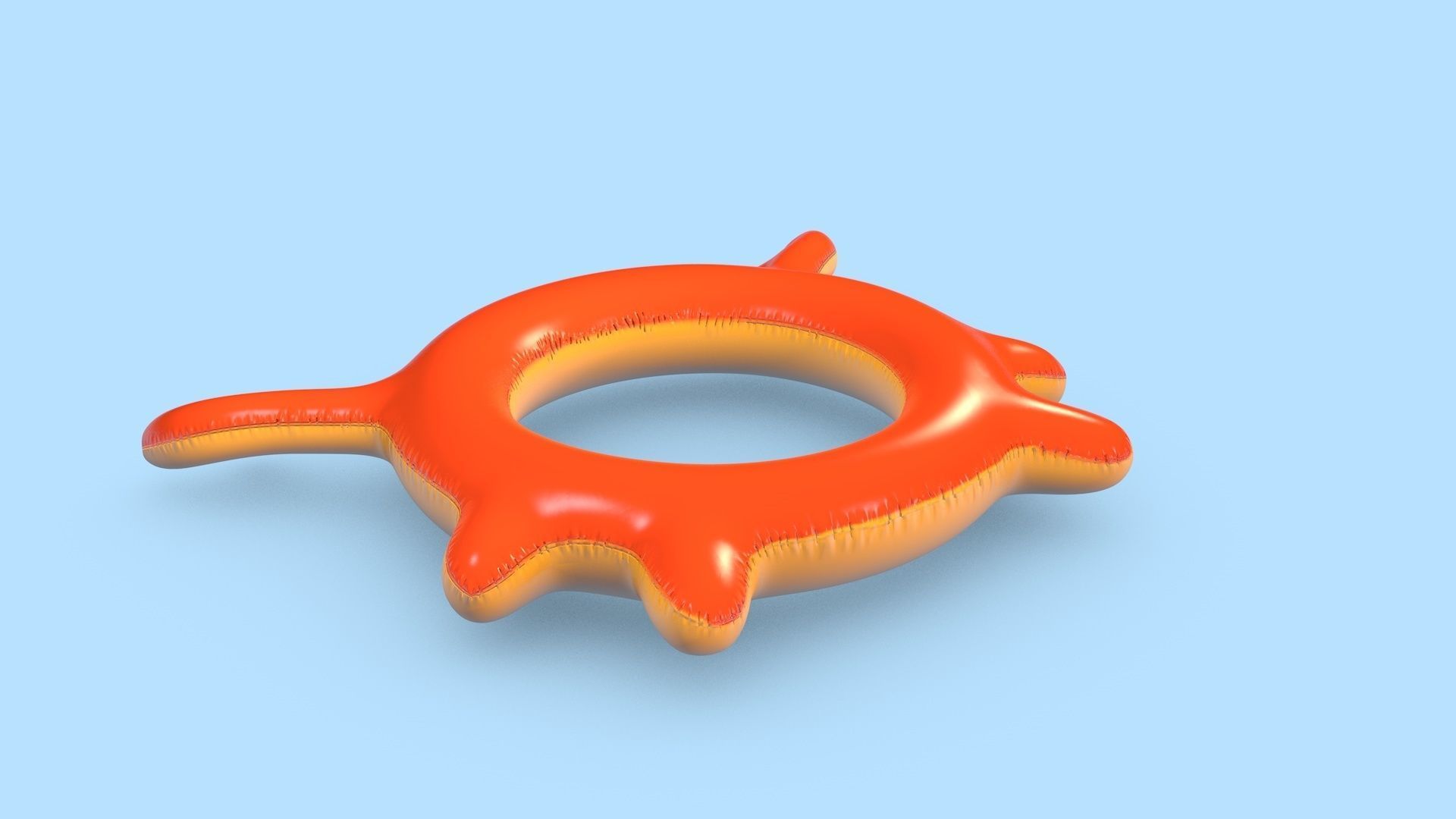 Pool Toys Low-poly 3D model_18