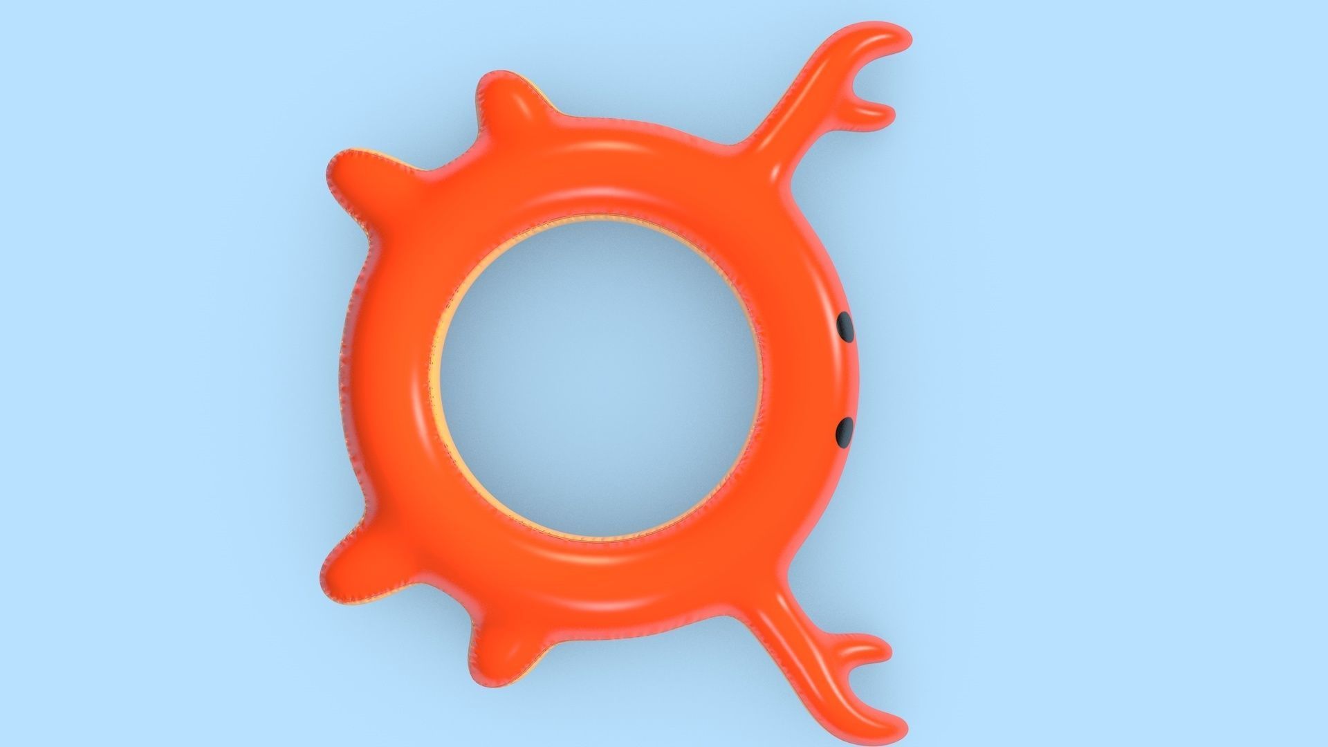 Pool Toys Low-poly 3D model_21