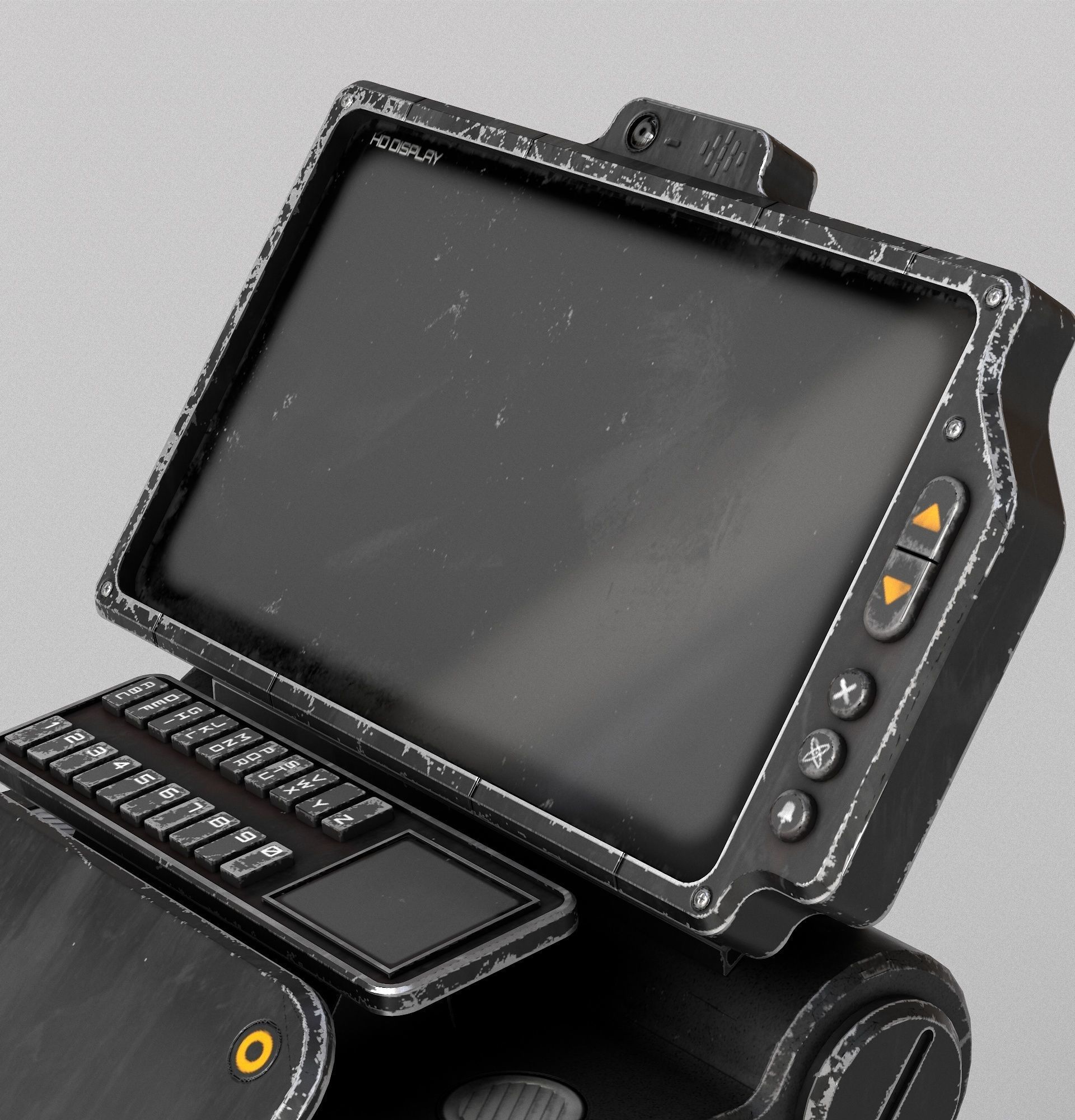 Sci-fi Console Archie Two PBR Low-poly 3D model_13