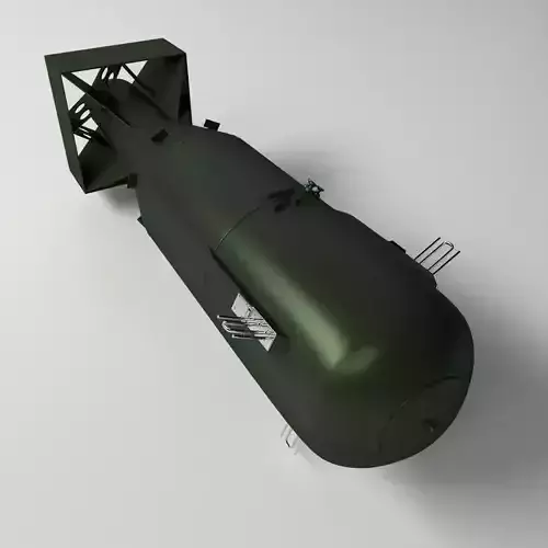 Atomic Bomb 3D model