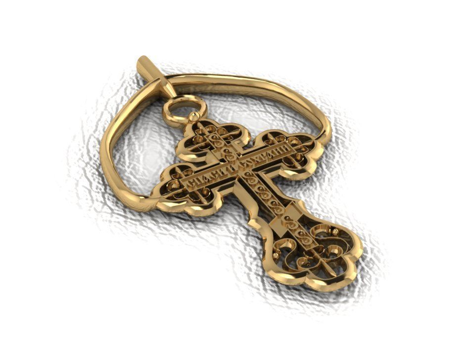 Krest cross 7 3D print model_10