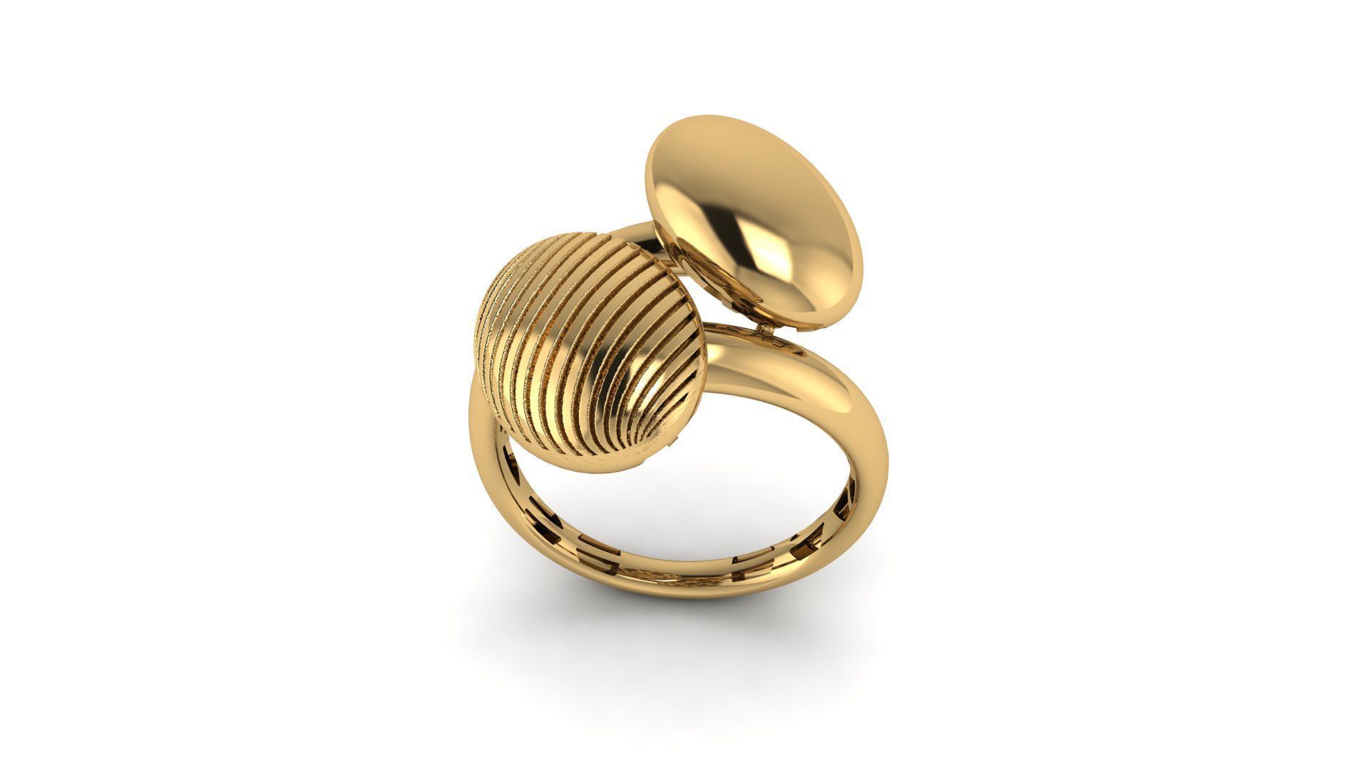 jewelry ring 3D print model 3D print model_4