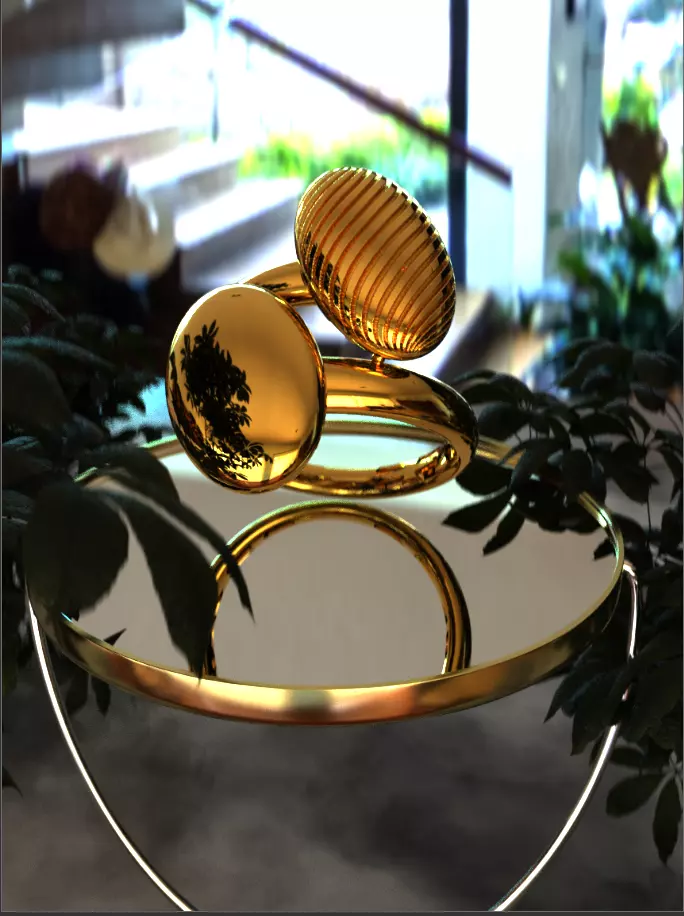 jewelry ring 3D print model 3D print model_0