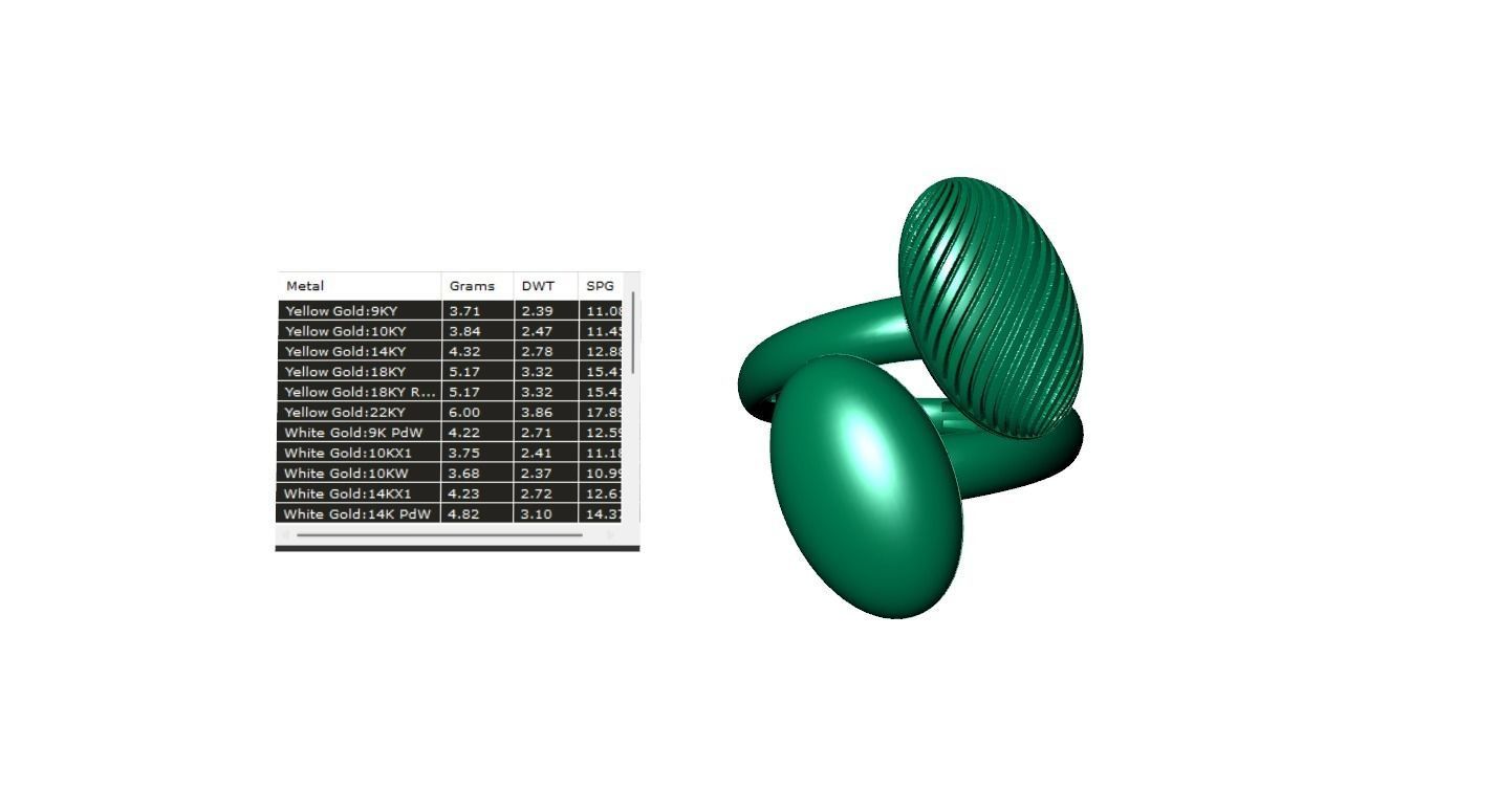 jewelry ring 3D print model 3D print model_18