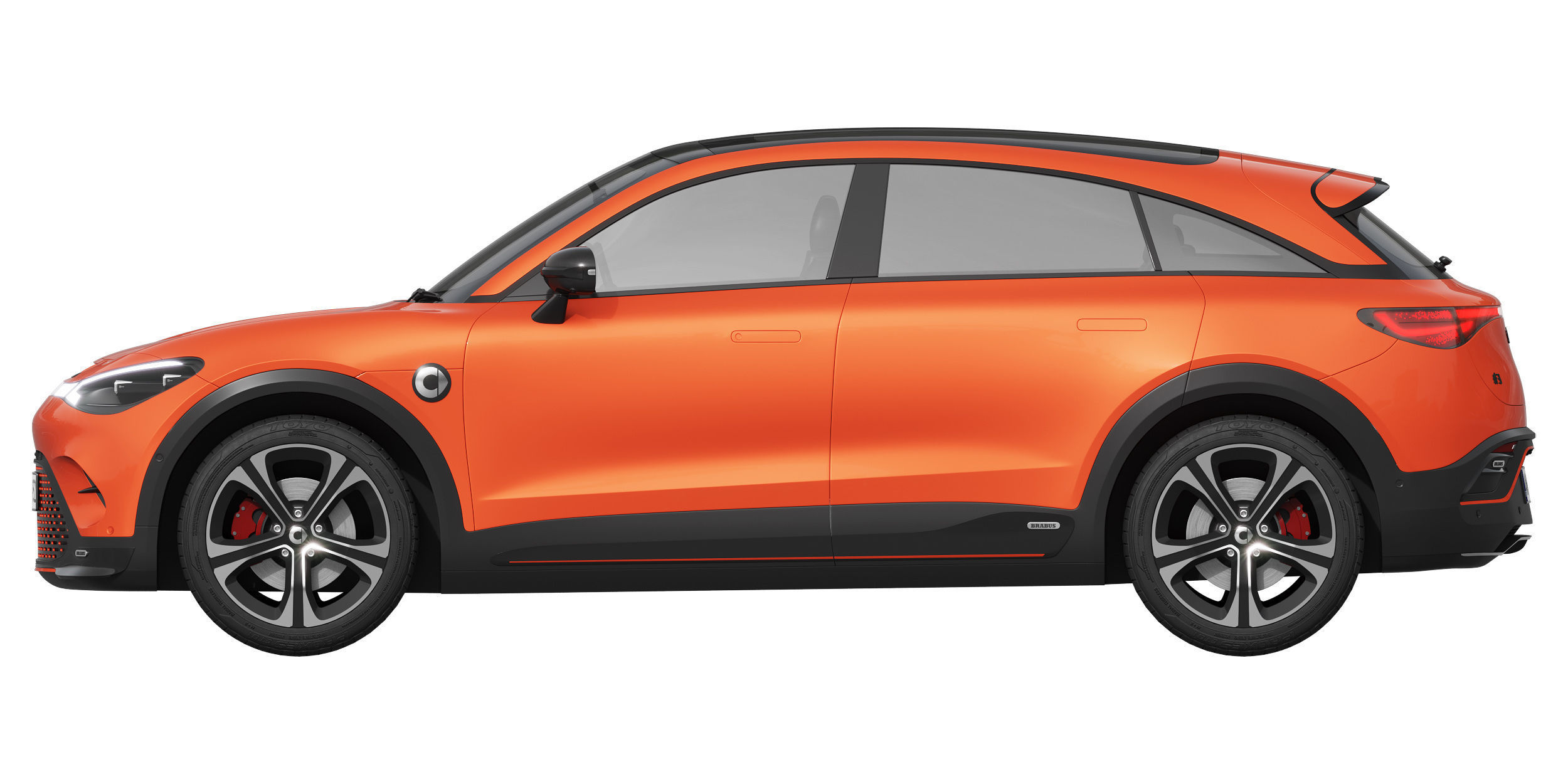 Smart 3 BRABUS 3D model_5