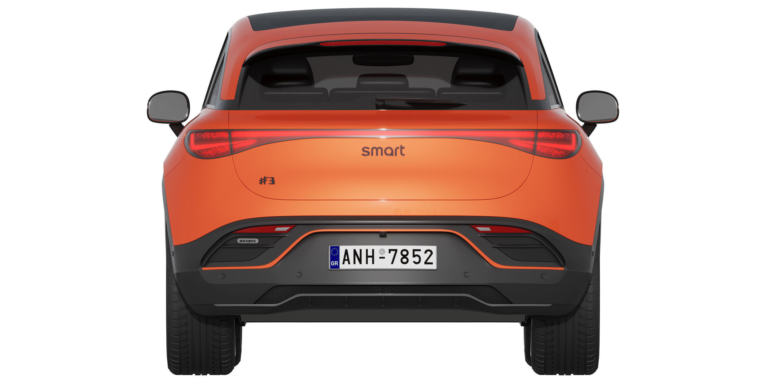 Smart 3 BRABUS 3D model_7