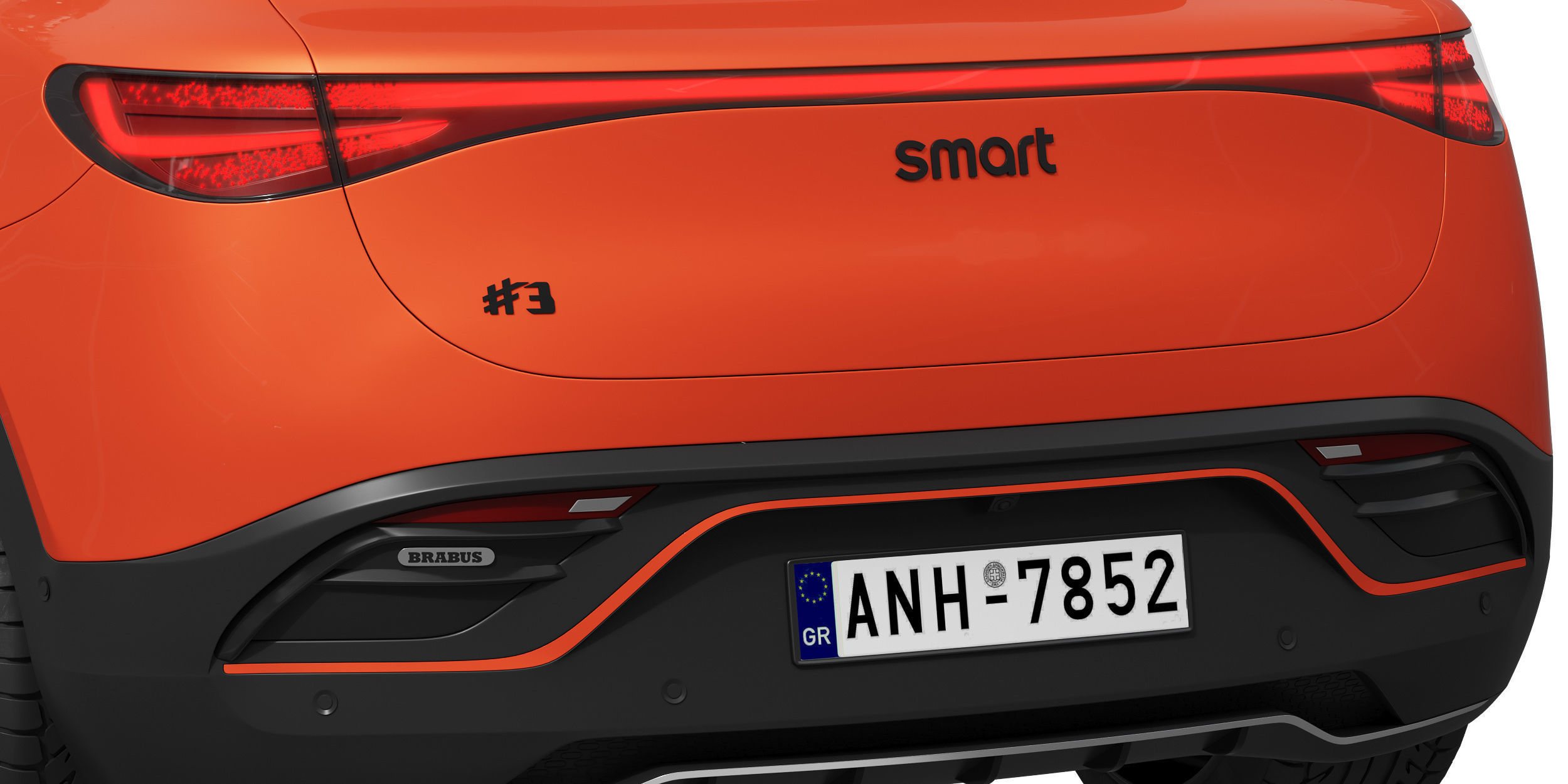 Smart 3 BRABUS 3D model_11