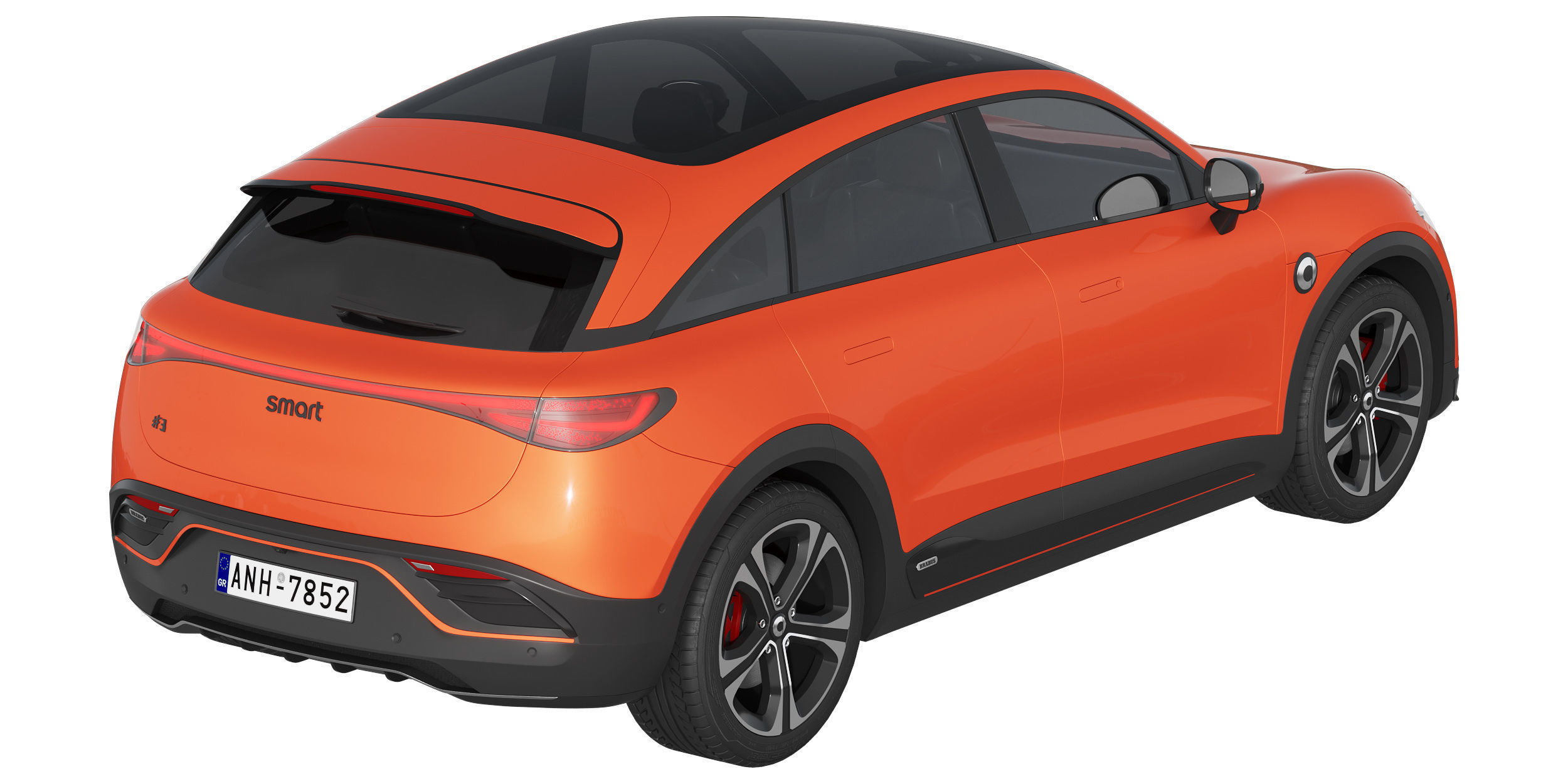 Smart 3 BRABUS 3D model_4