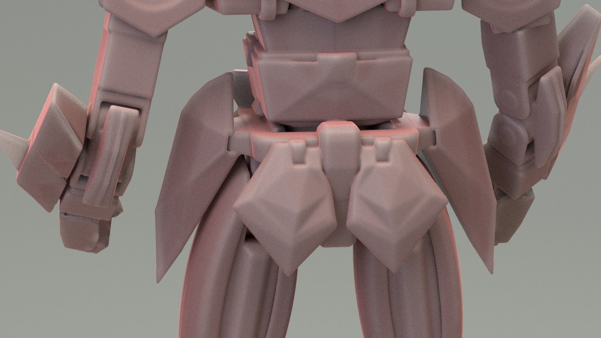 Gundam Wings - Print Model 3D print model_11