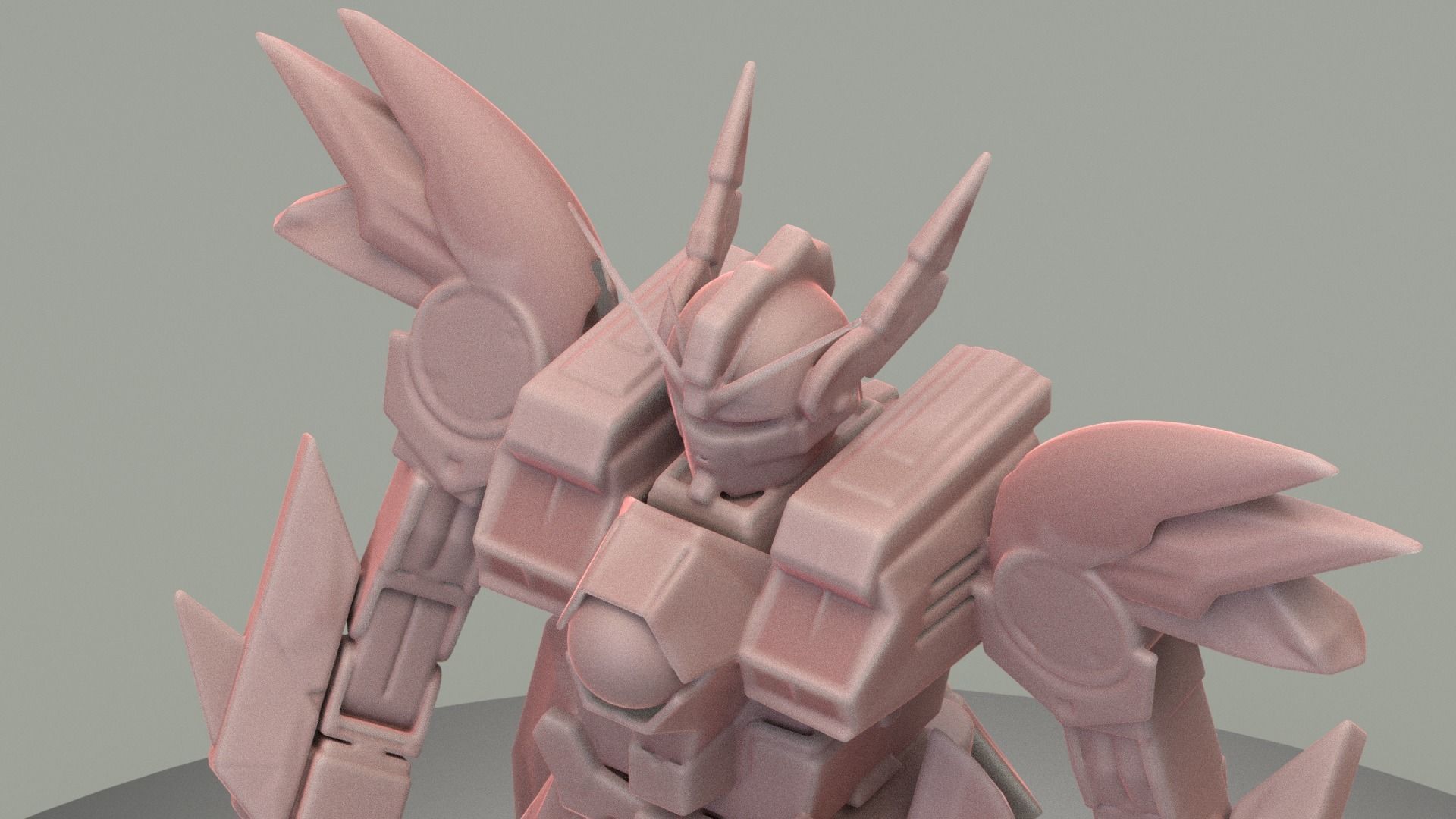 Gundam Wings - Print Model 3D print model_14