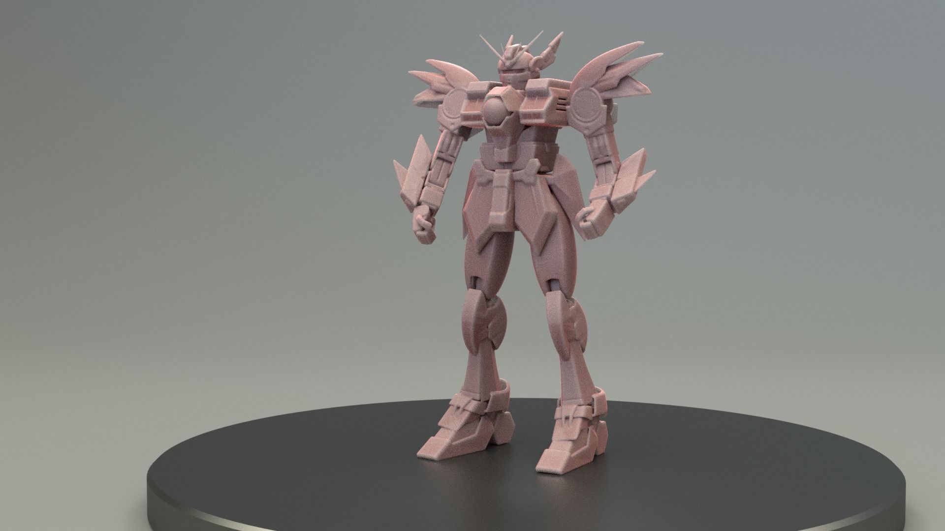 Gundam Wings - Print Model 3D print model_7