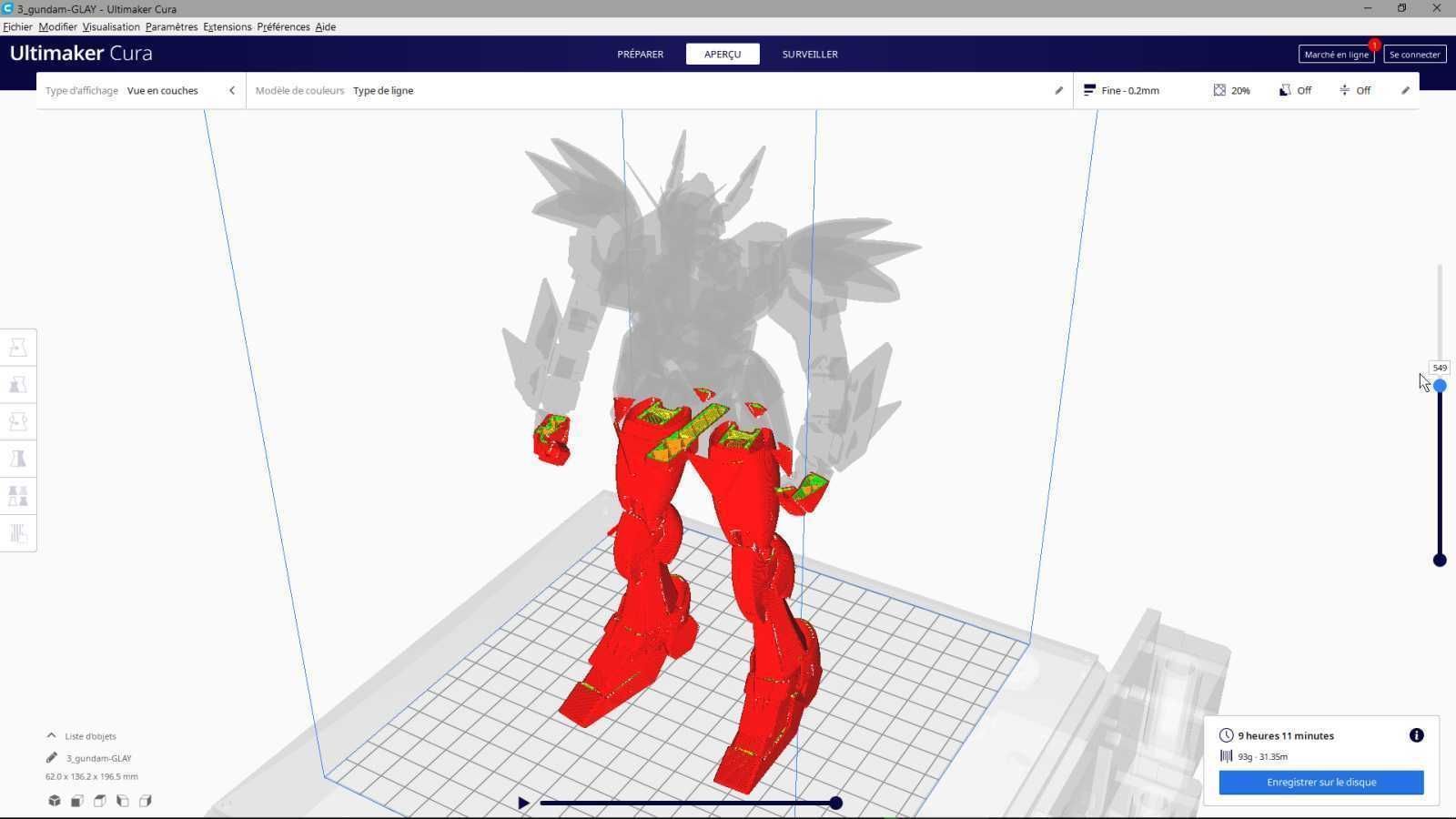Gundam Wings - Print Model 3D print model_17