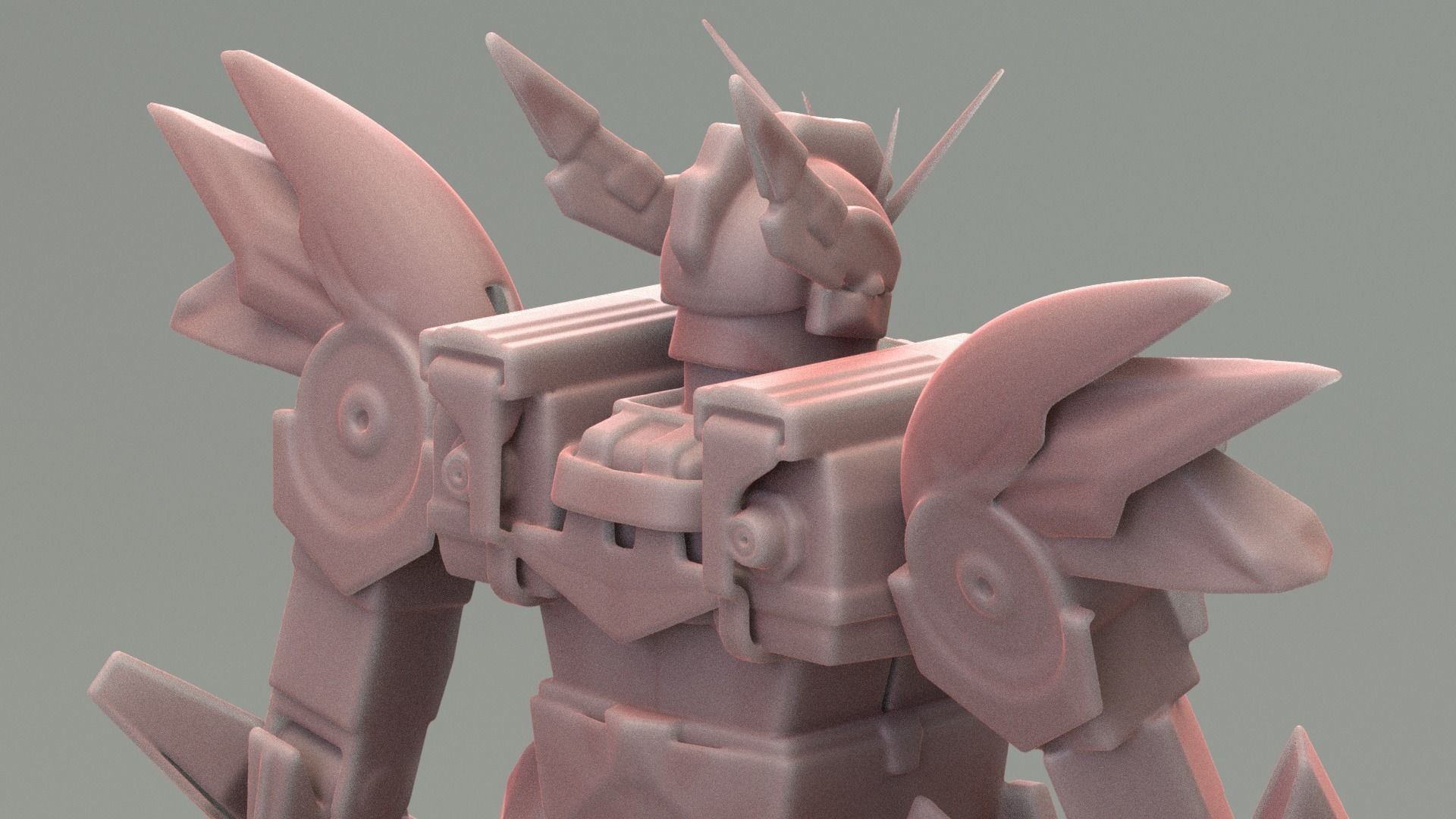 Gundam Wings - Print Model 3D print model_10