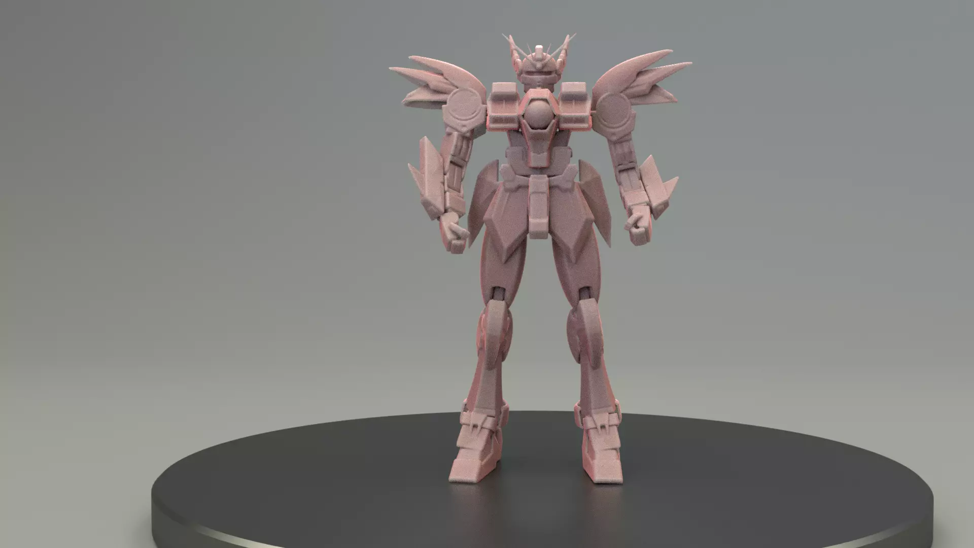 Gundam Wings - Print Model 3D print model_0