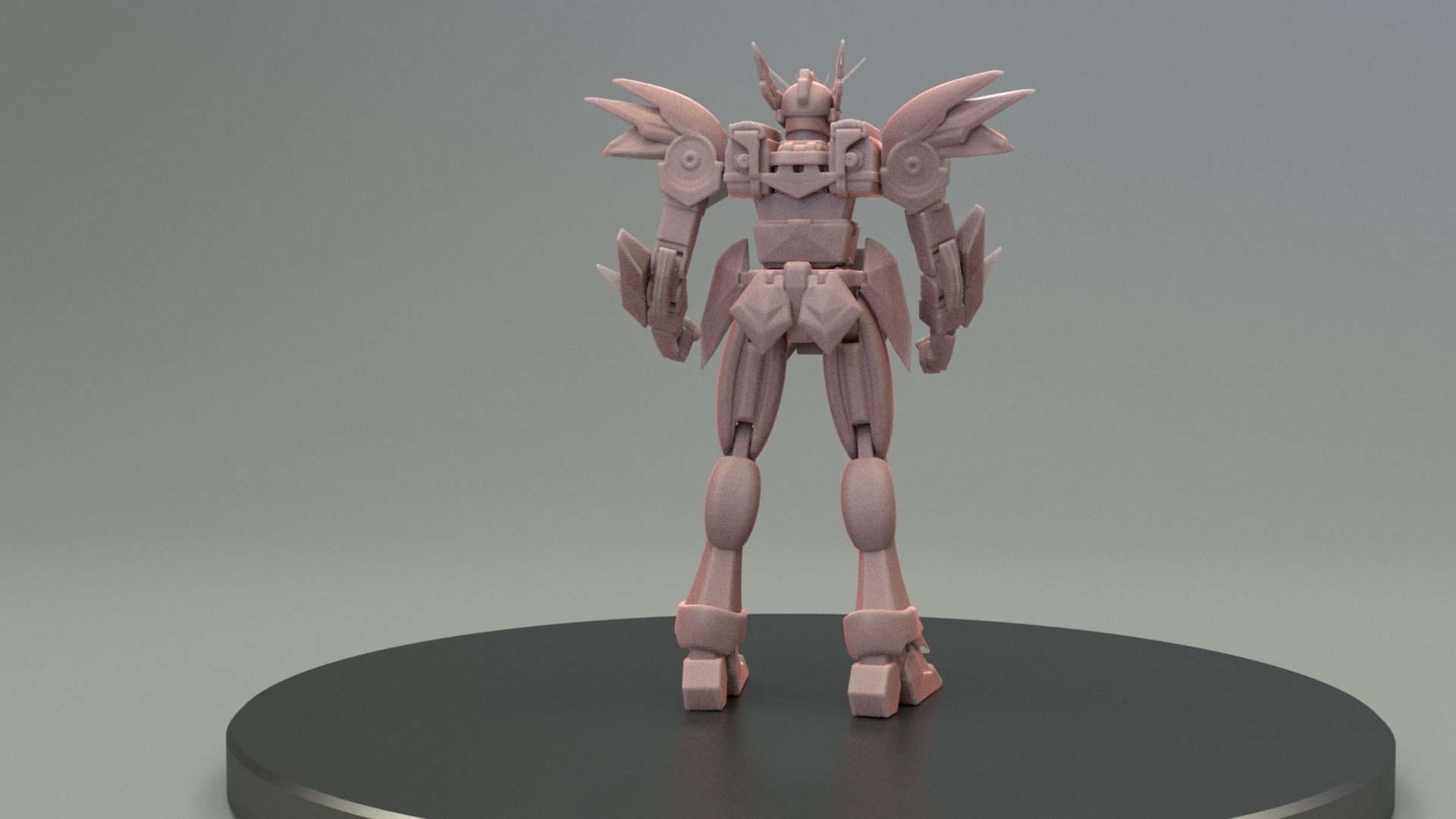 Gundam Wings - Print Model 3D print model_4