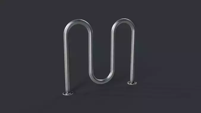 Bike Rack 15 PBR Game Ready