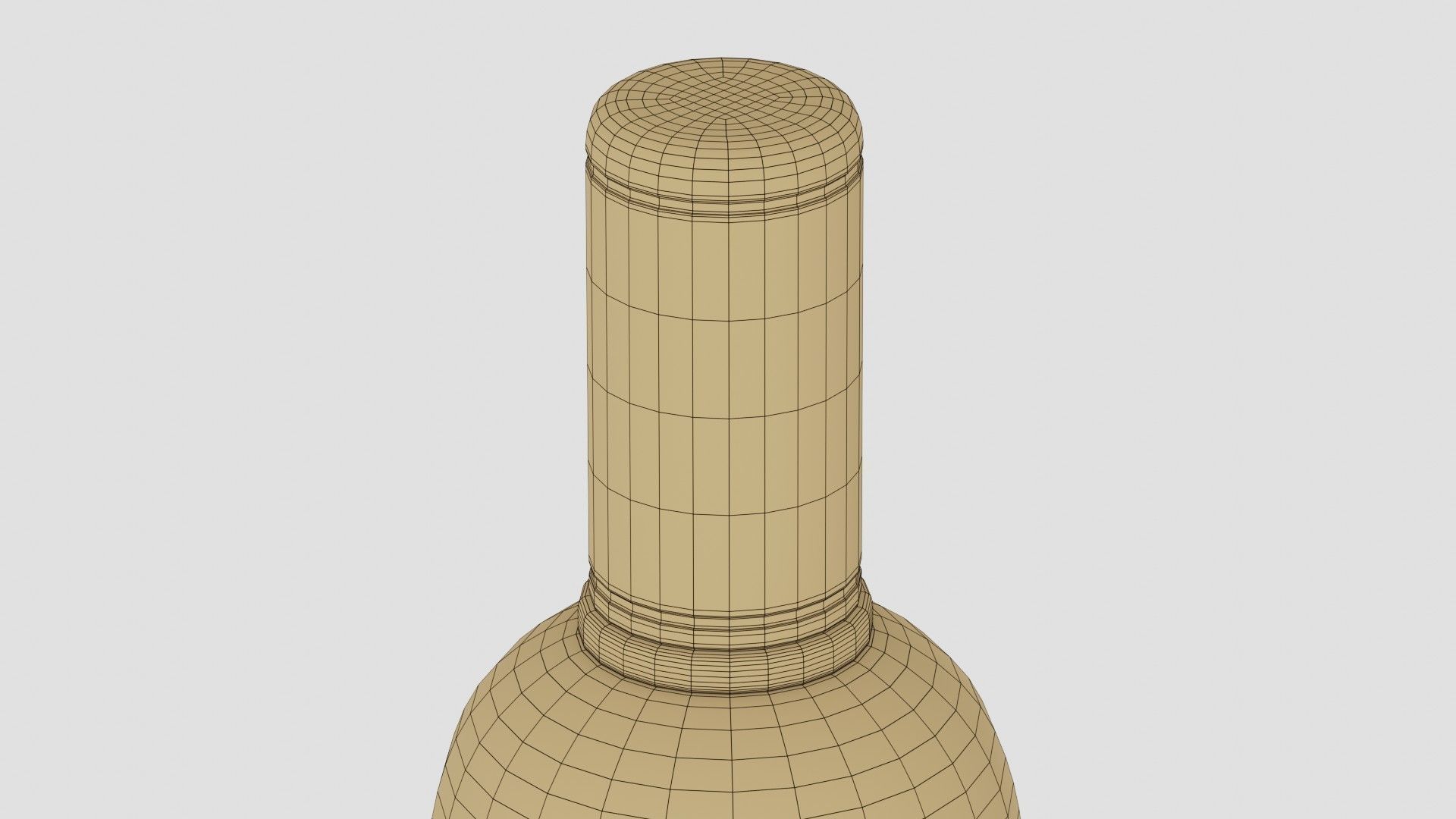 Black Cosmetic Bottle 02 3D model_9