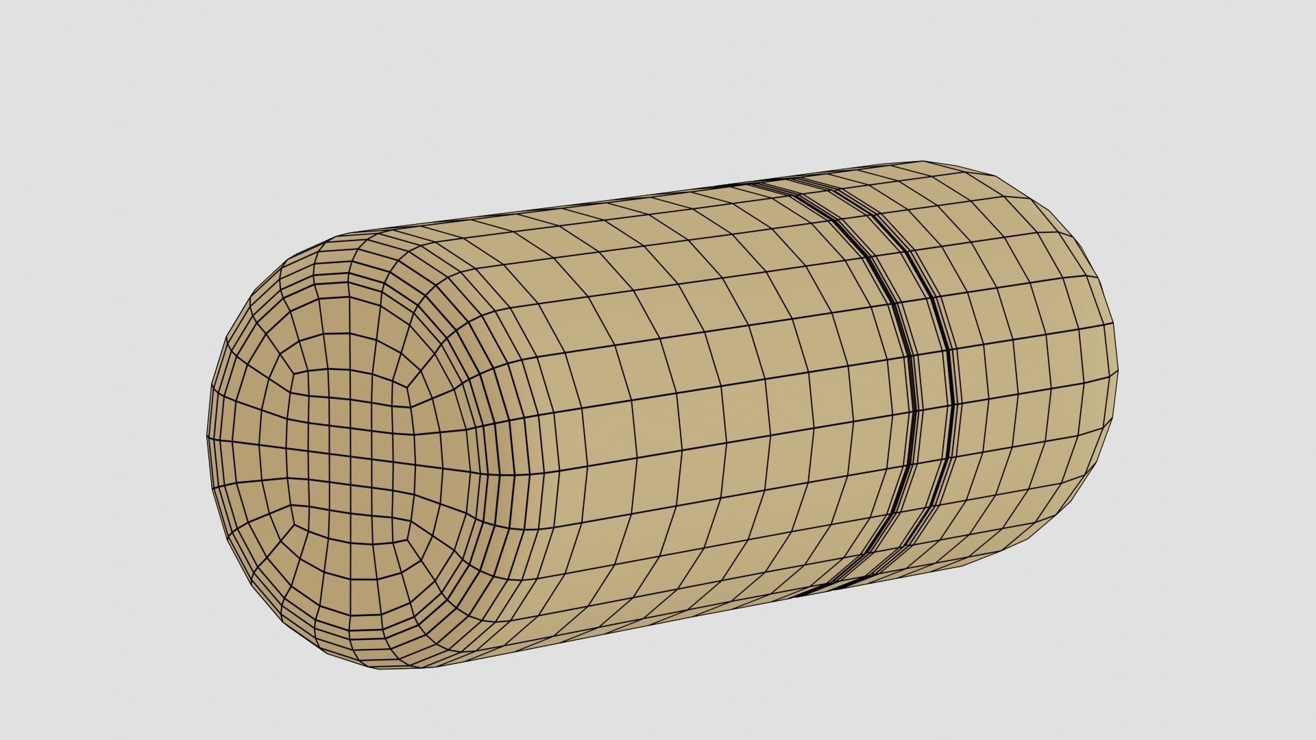 Black Cosmetic Bottle 03 3D model_9