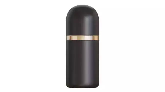 Black Cosmetic Bottle 03 3D model