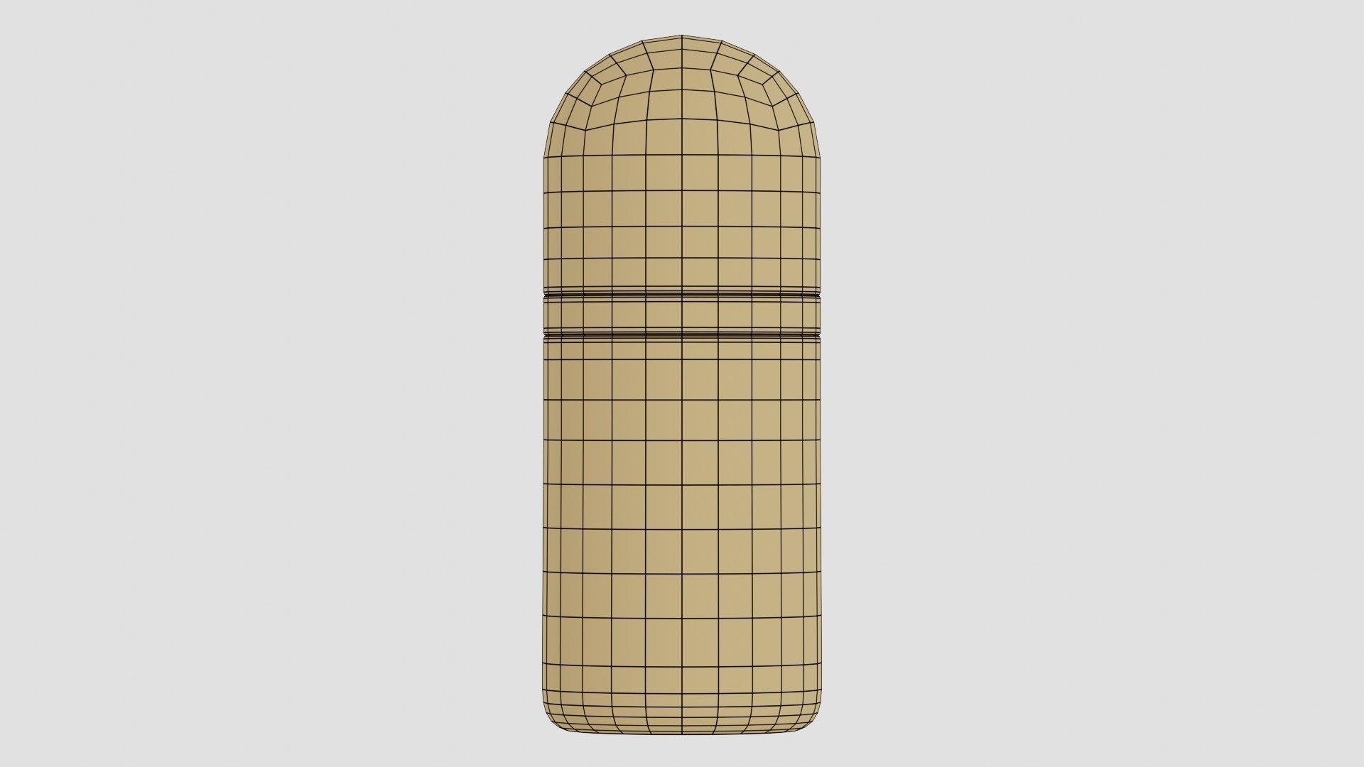 Black Cosmetic Bottle 03 3D model_6