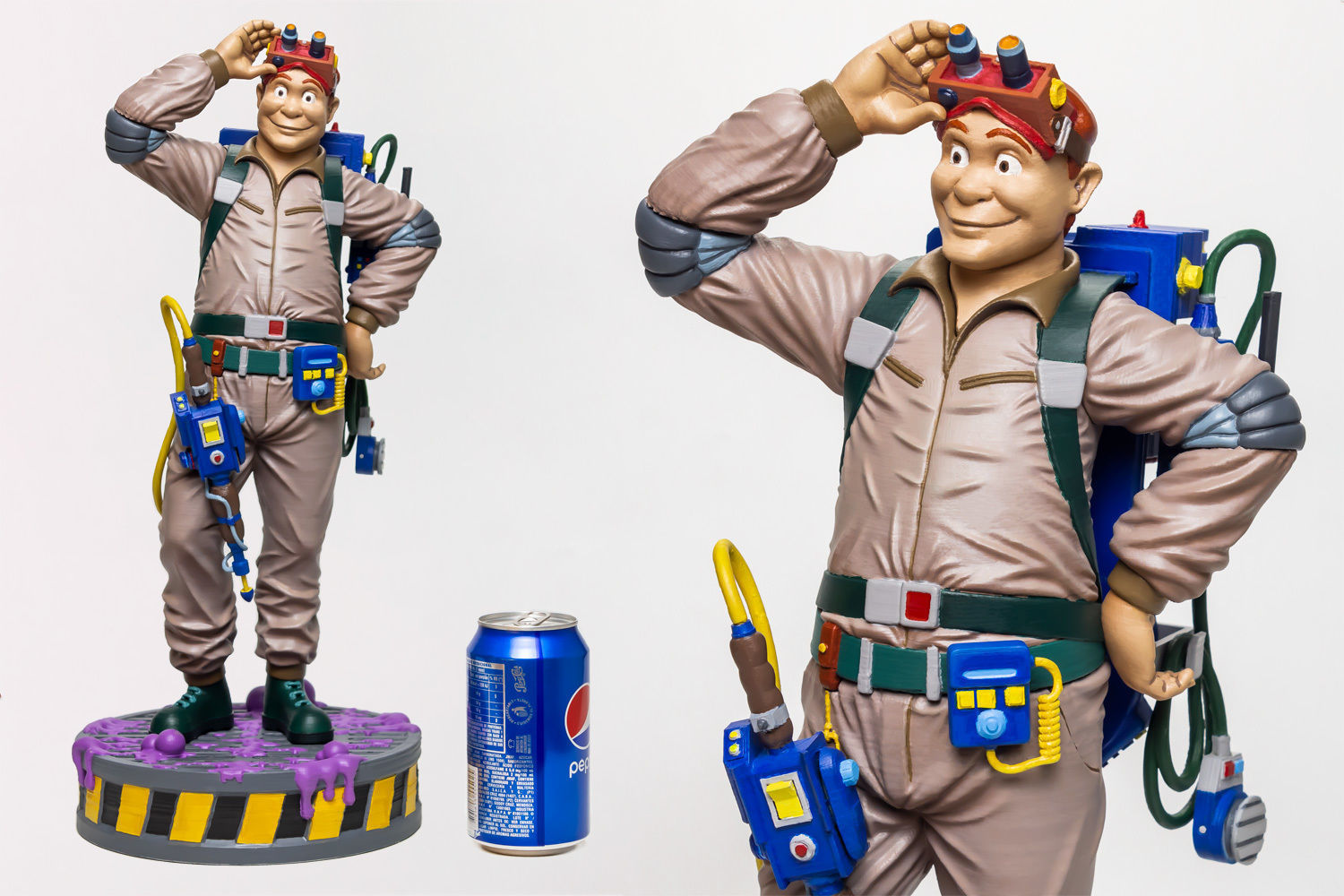 The Real Ghostbusters Ray Stantz Fan Art 3D print model 3D print model_2