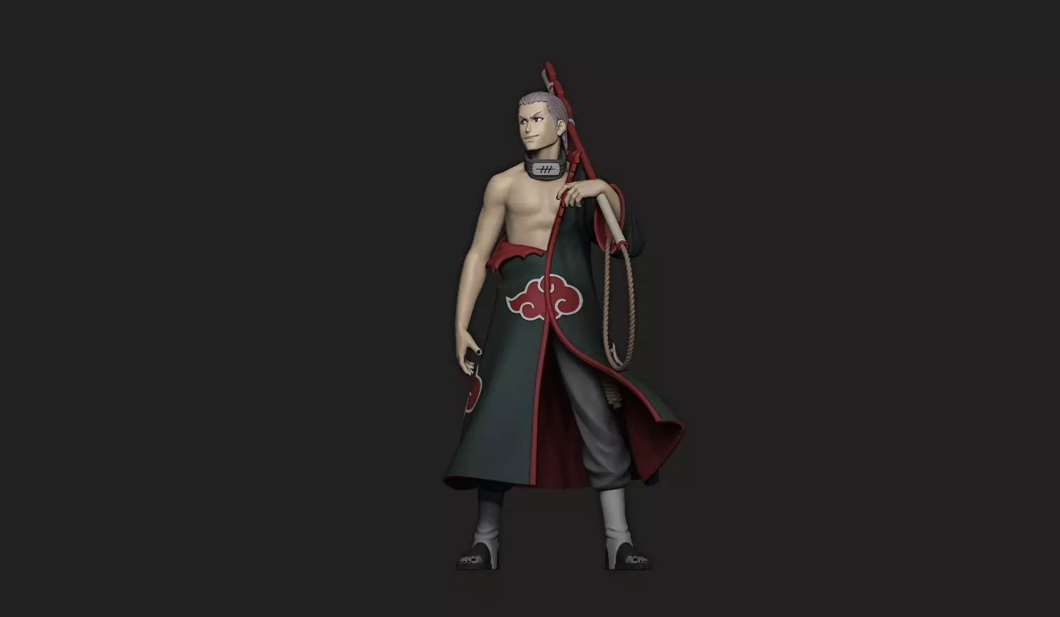 Hidan Akatsuki from Naruto 3D print model_0