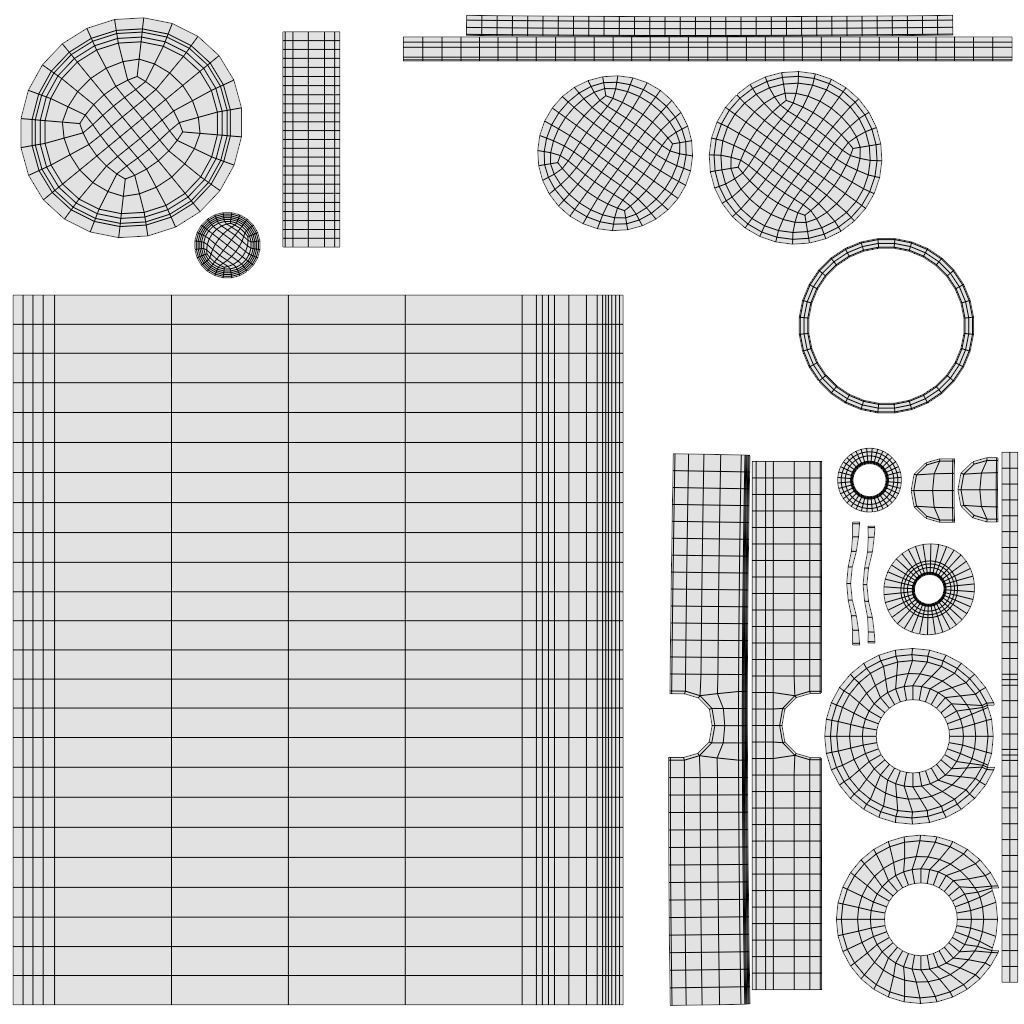 Black Cosmetic Bottle 05 3D model_12