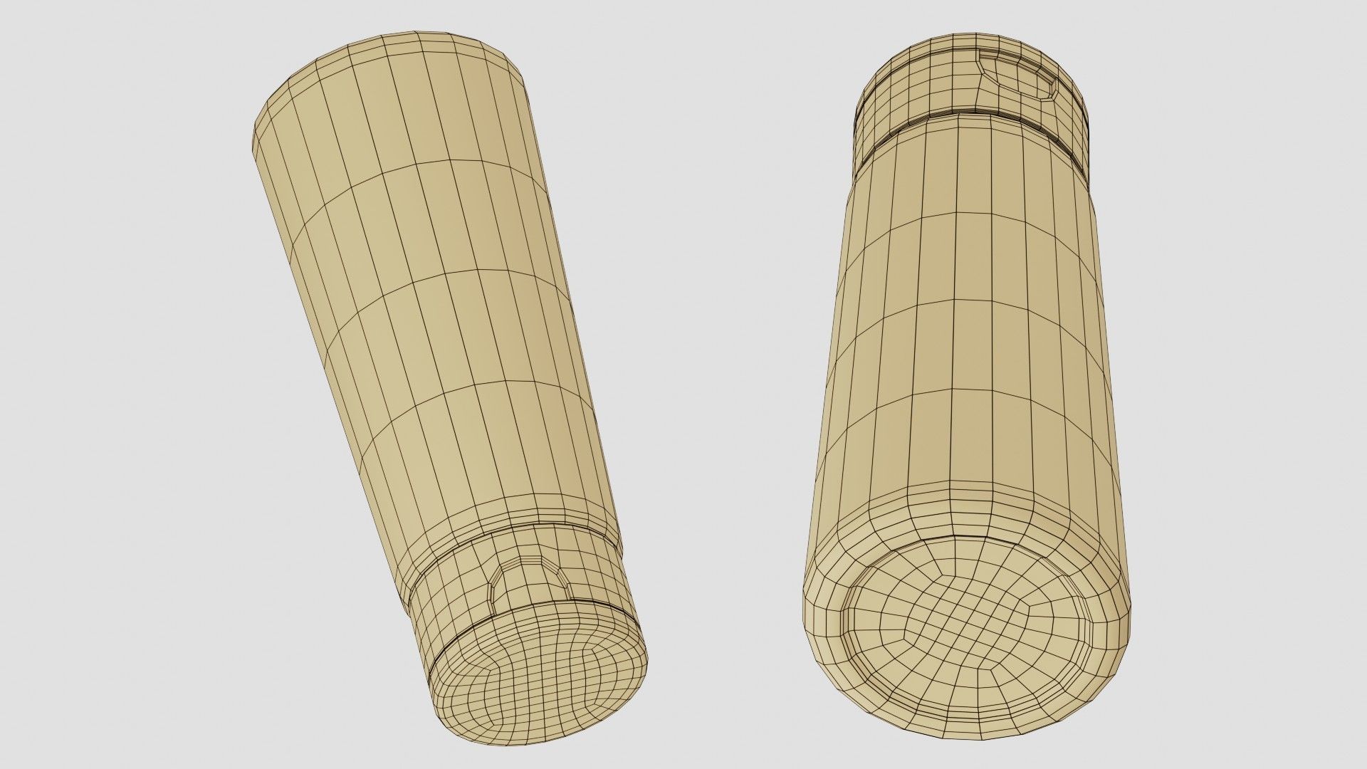 Black Cosmetic Bottle 05 3D model_11