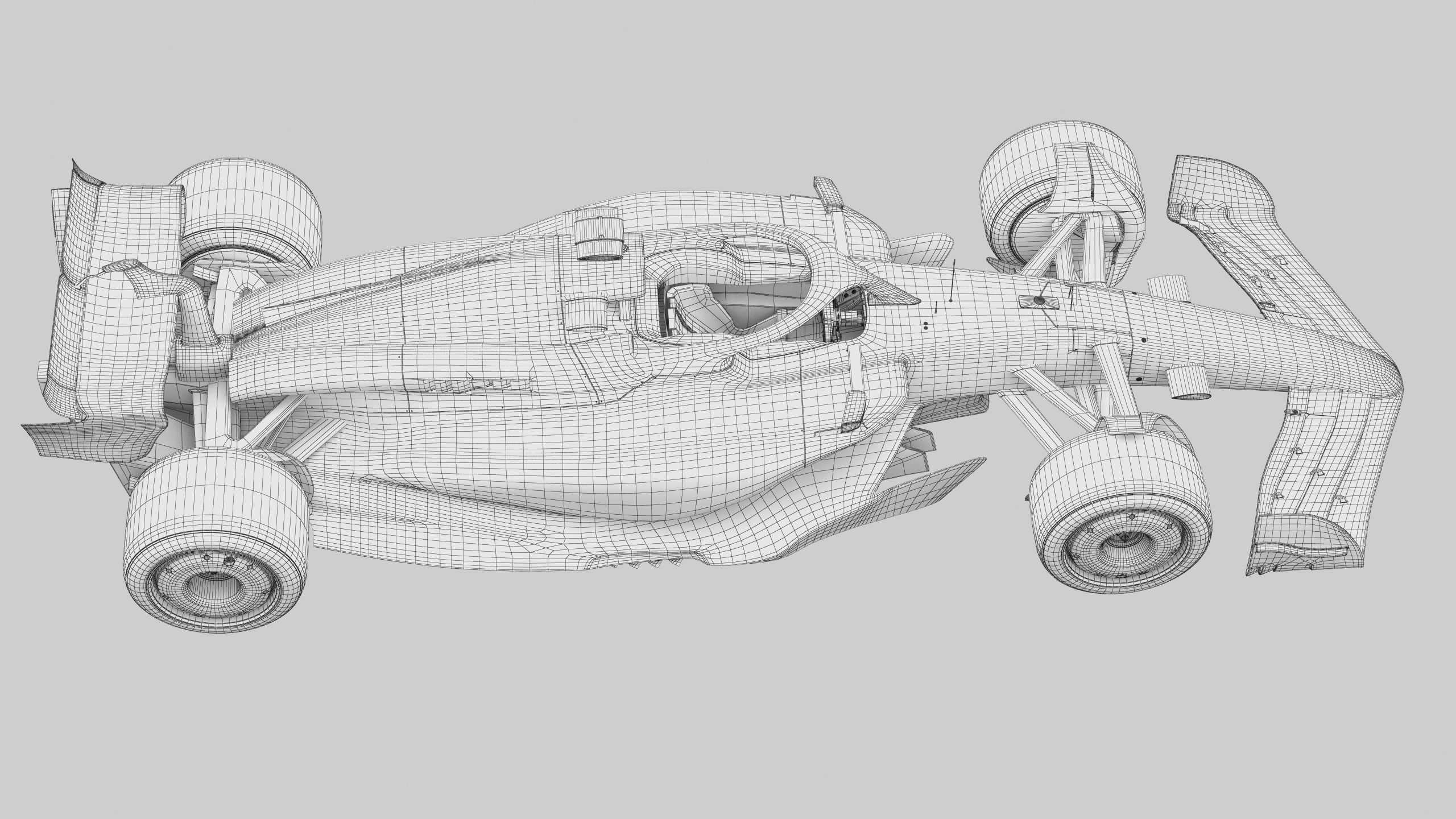F1 RedBull RB20 2024 3D model_18