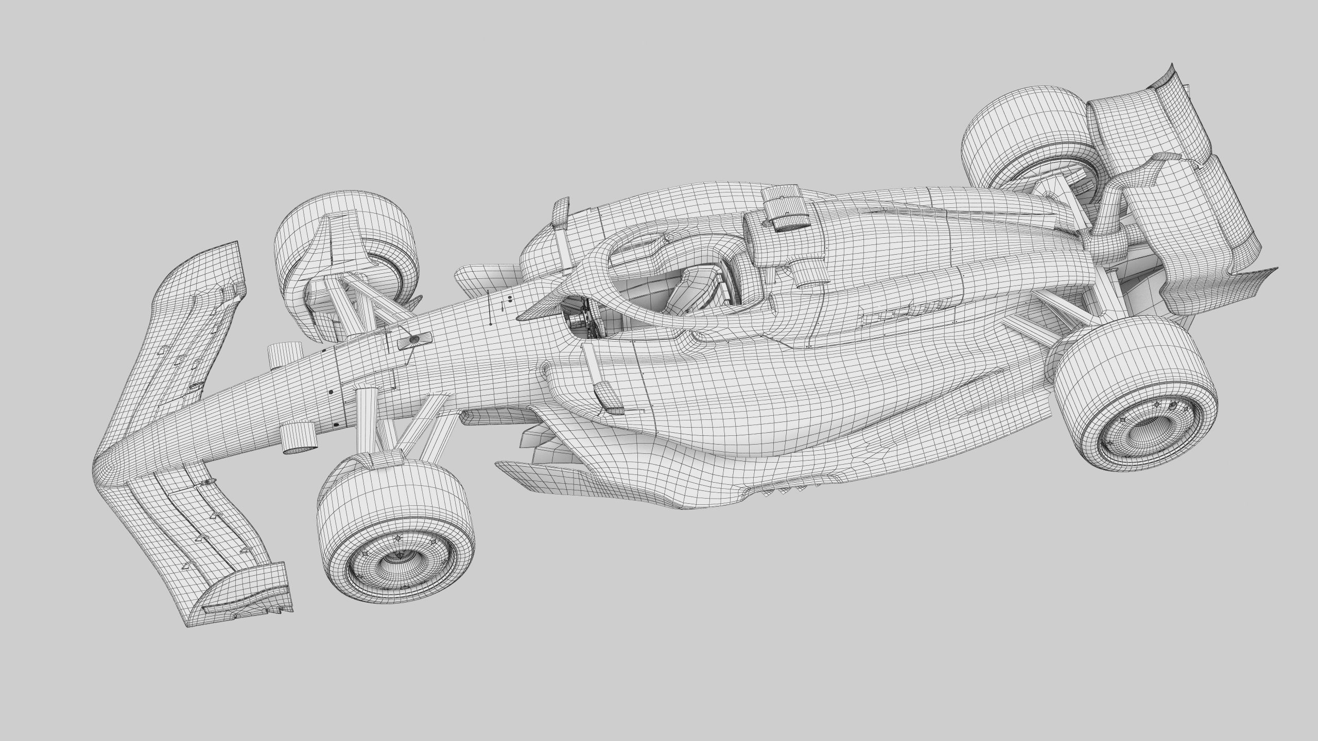 F1 RedBull RB20 2024 3D model_16